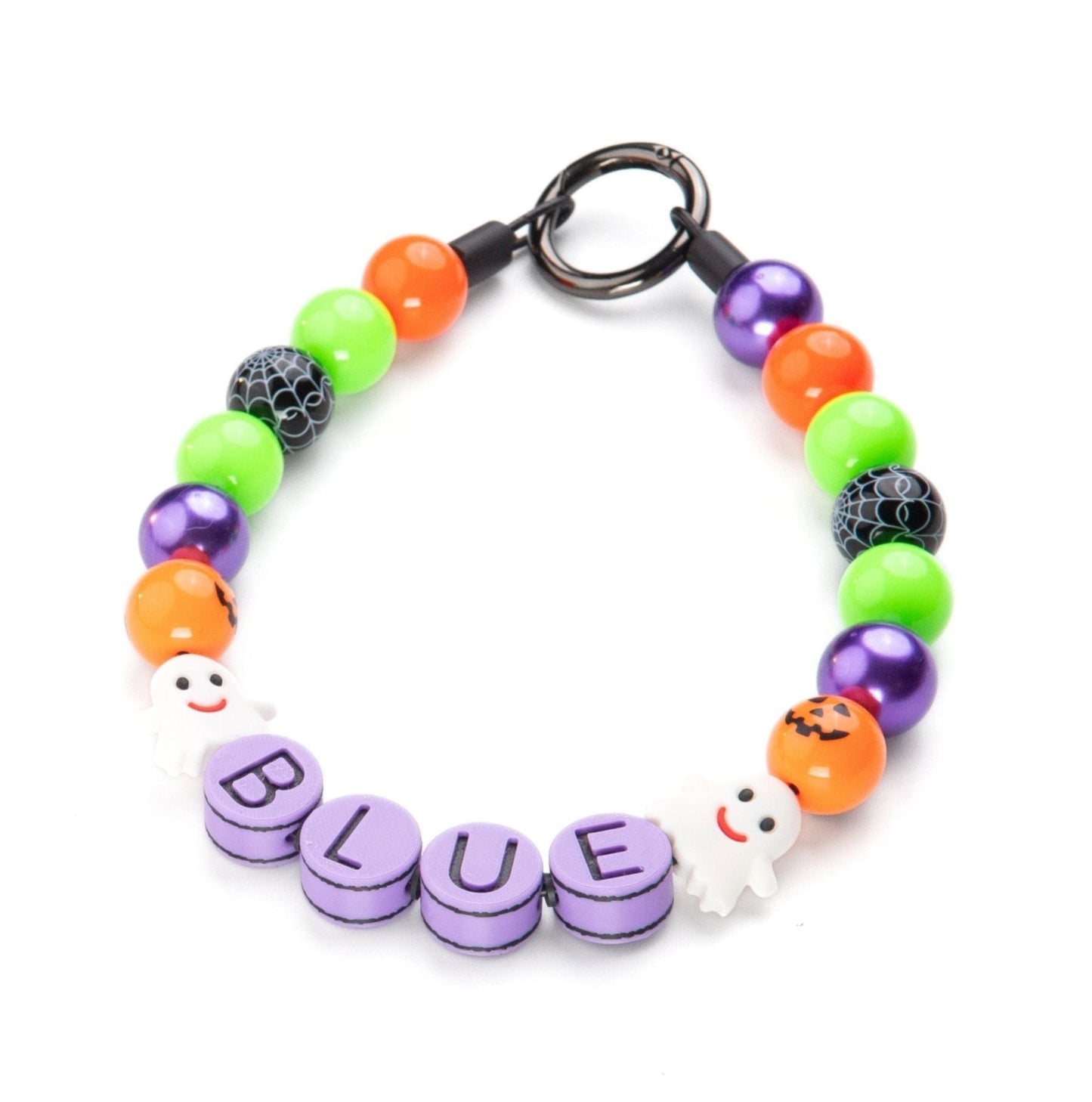 beaded dog necklace Halloween Dog Beaded Collar Charm by Life for Pawz – Handmade for pets