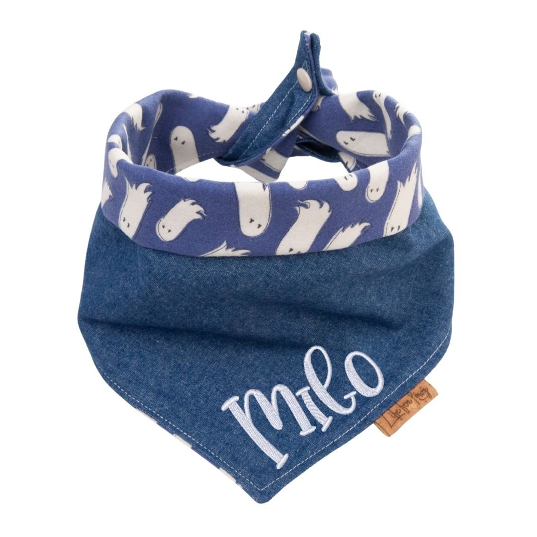 Blue Ghost Parade by Life for Pawz – Handmade for pets