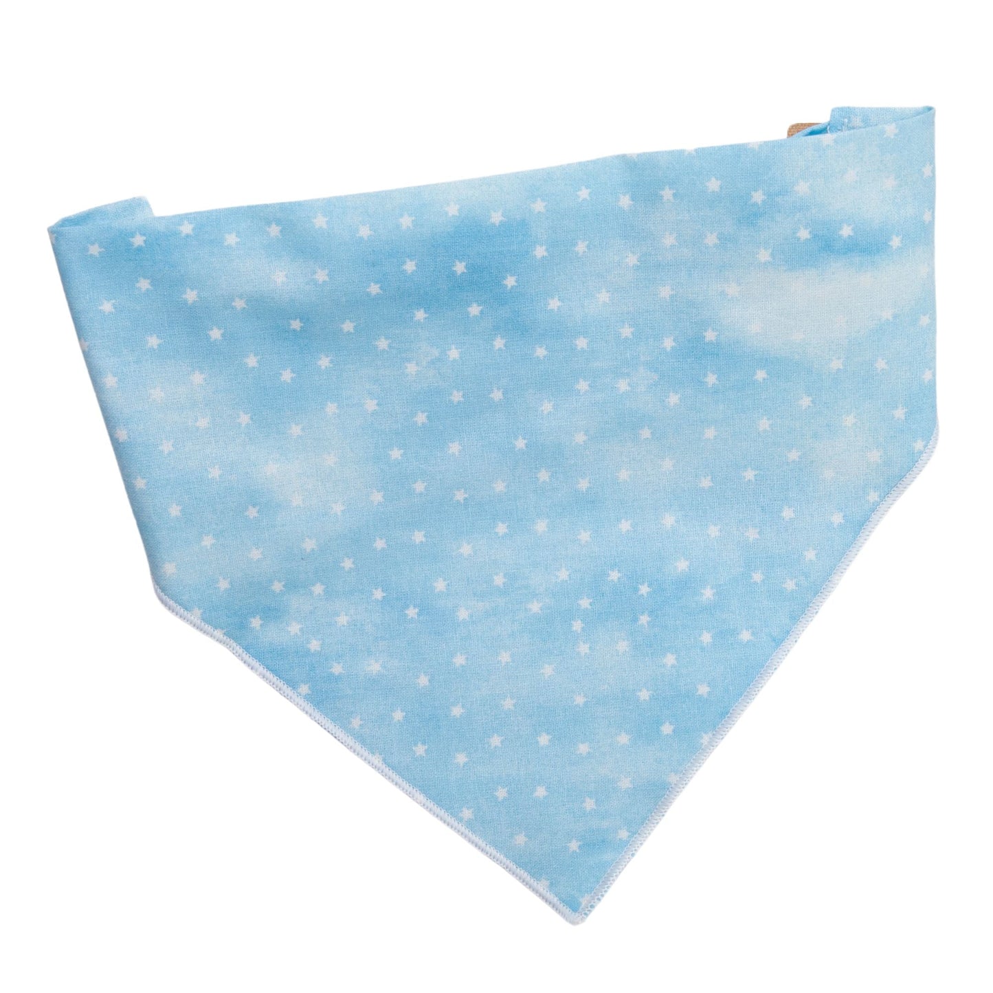 Dog bandana Blue Stars Embroidered Scrunchie Dog Bandana - Life for Pawz -