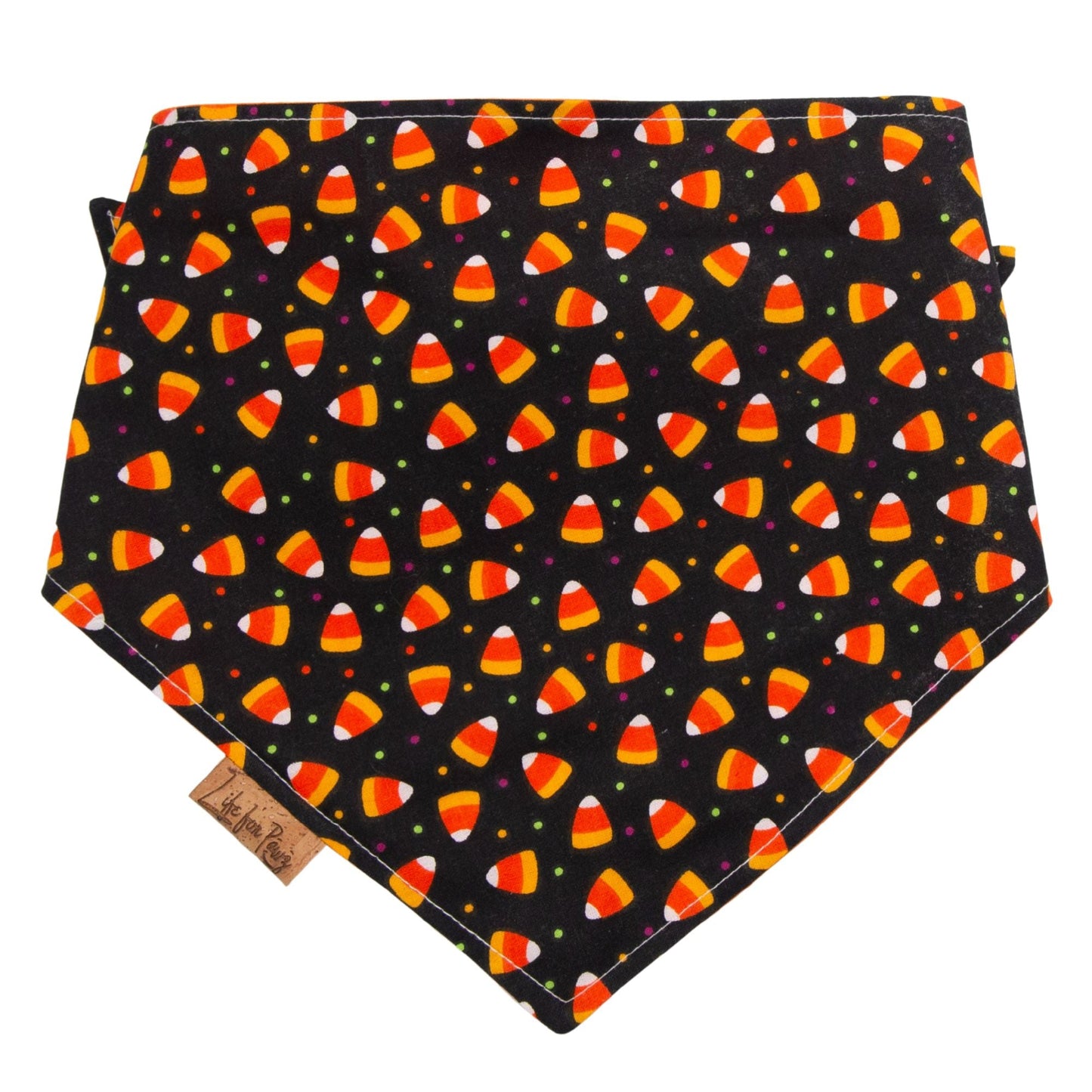 Bone Clasp Candy Corn Craze by Life for Pawz – Handmade for pets