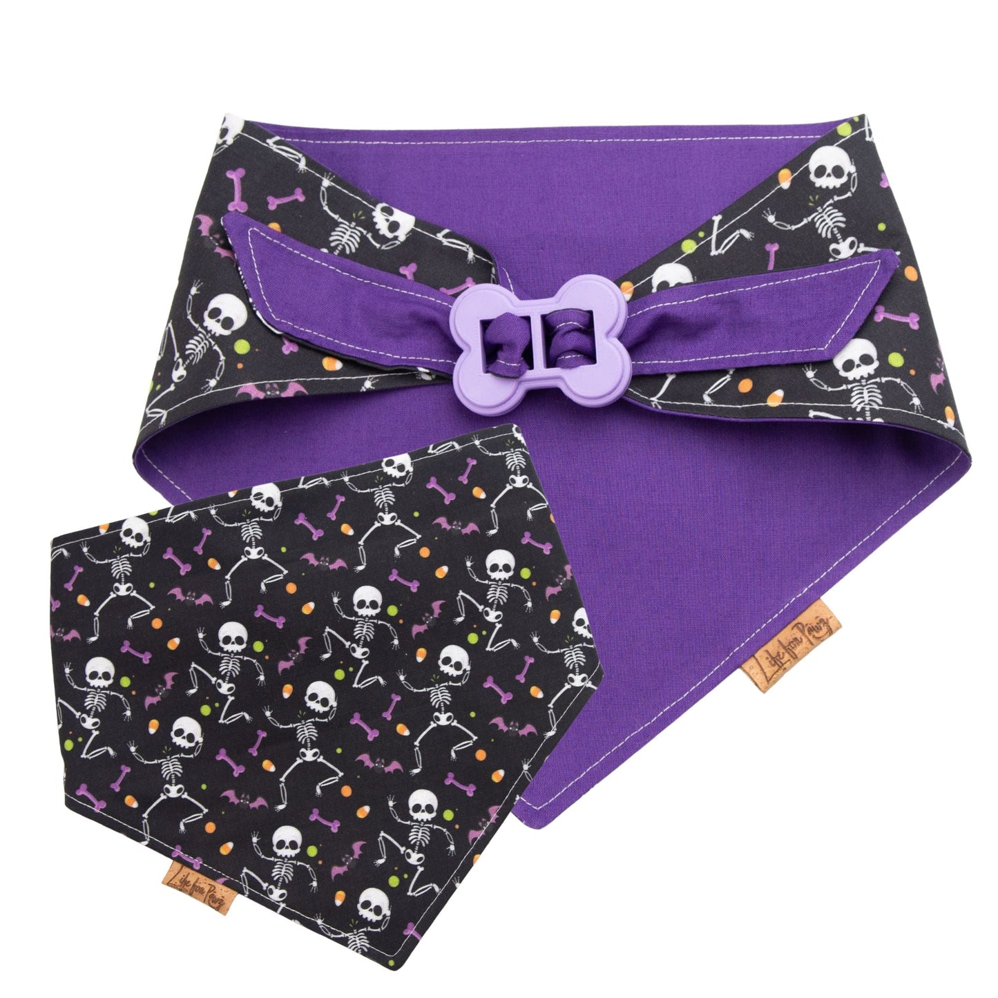 Bone Clasp Dancing Bones by Life for Pawz – Handmade for pets