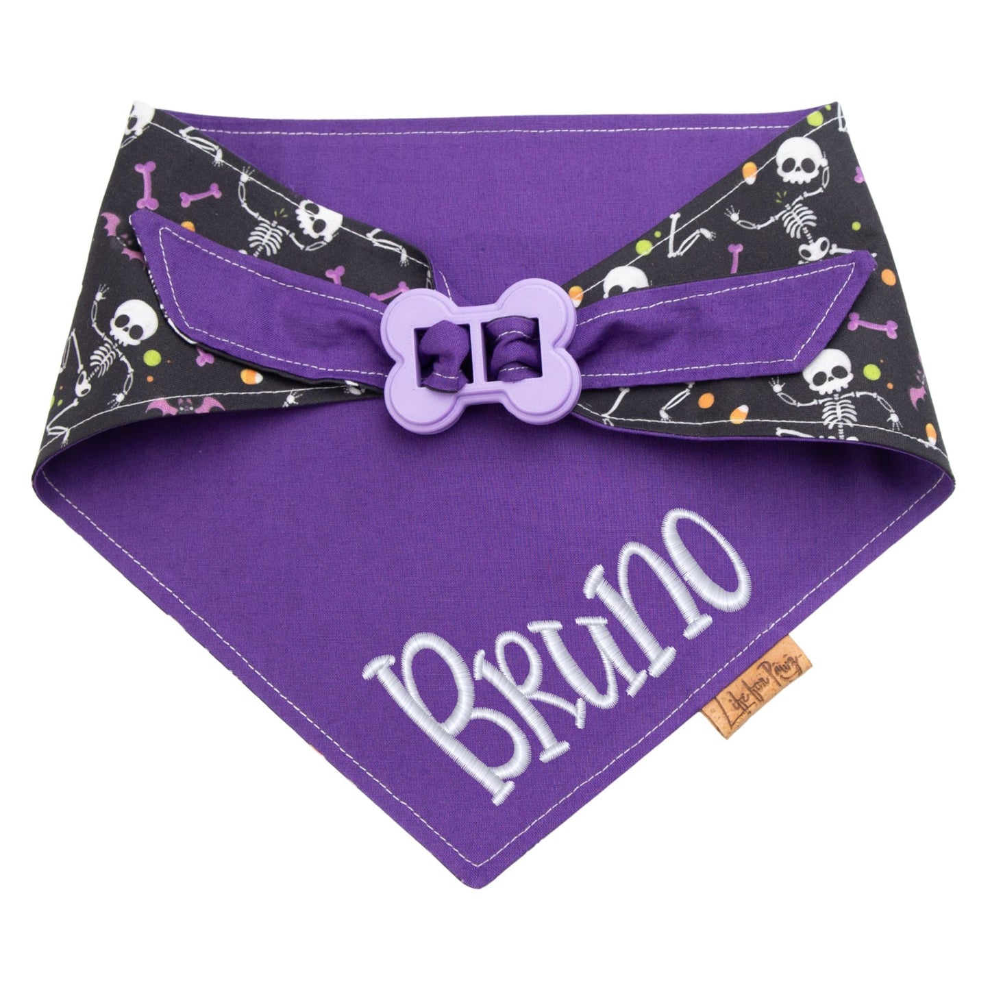 Bone Clasp Dancing Bones by Life for Pawz – Handmade for pets