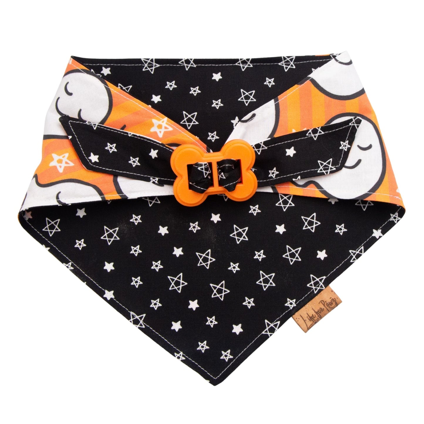 Bone Clasp Glow Ghosts by Life for Pawz – Handmade for pets