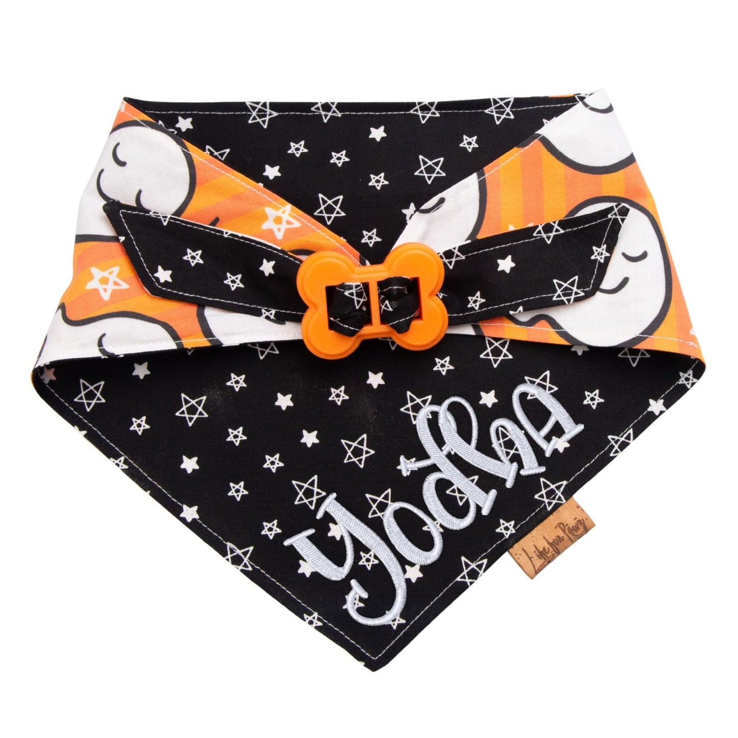 Bone Clasp Glow Ghosts by Life for Pawz – Handmade for pets