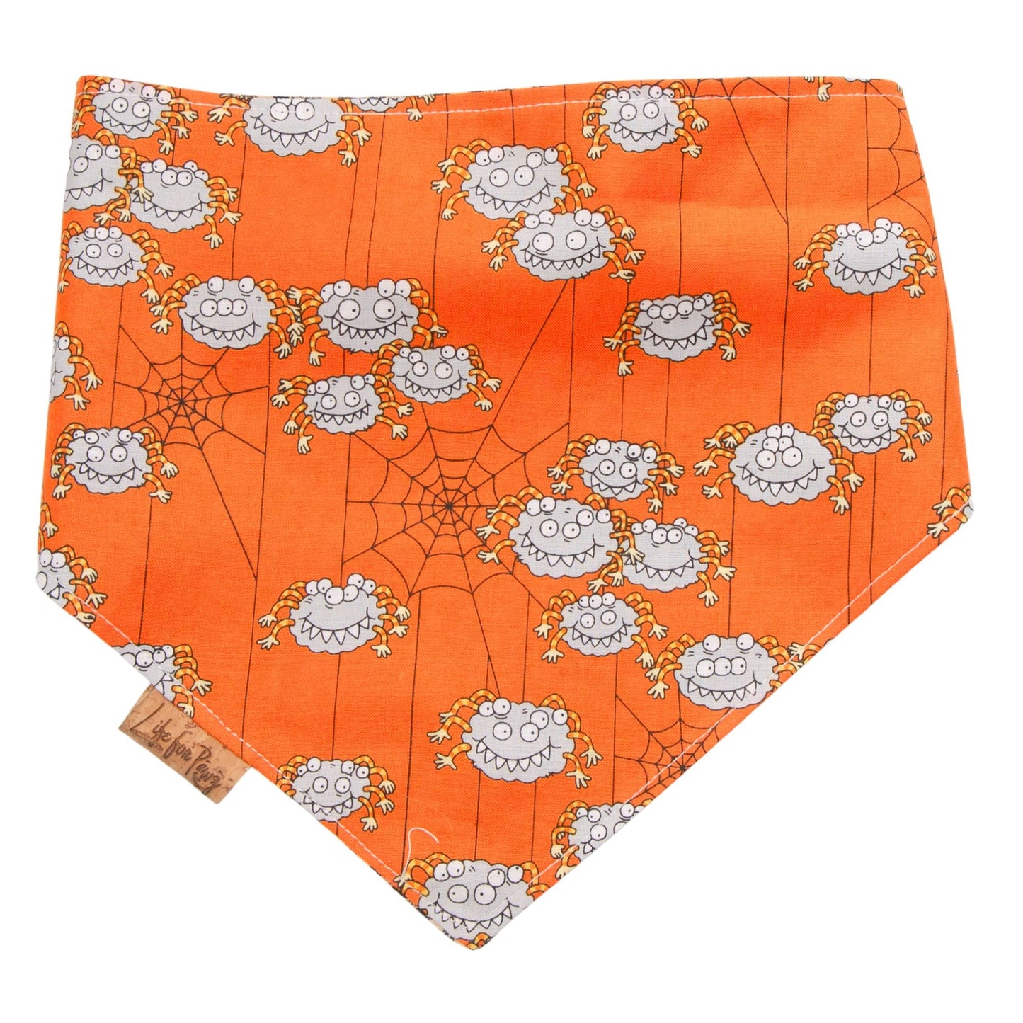 Bone Clasp Smiley Spiders by Life for Pawz – Handmade for pets