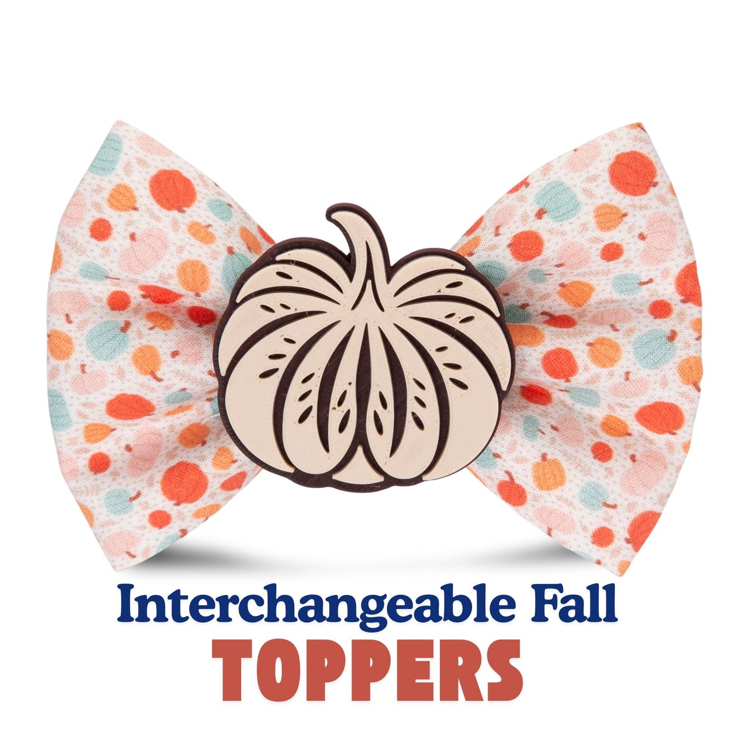Bowtie Autumn Dots Bowtie by Life for Pawz – Handmade for pets