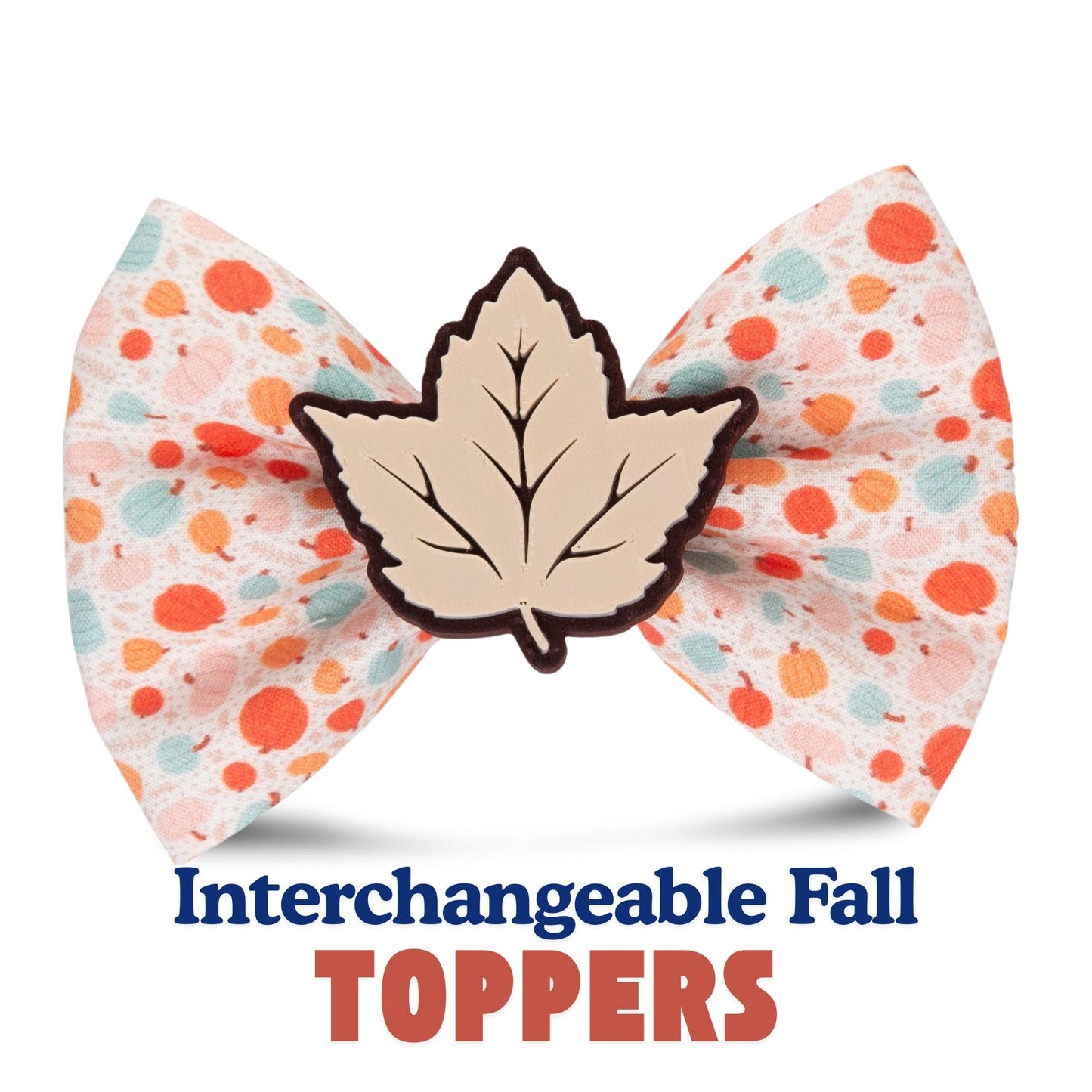 Bowtie Autumn Dots Bowtie by Life for Pawz – Handmade for pets
