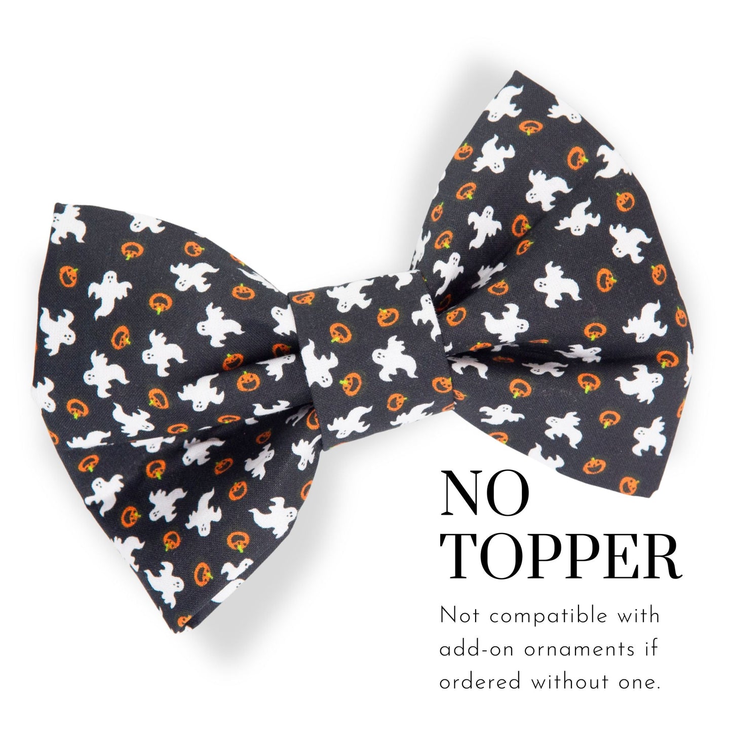 Bowtie Black Ghost Boo Bowtie by Life for Pawz – Handmade for pets