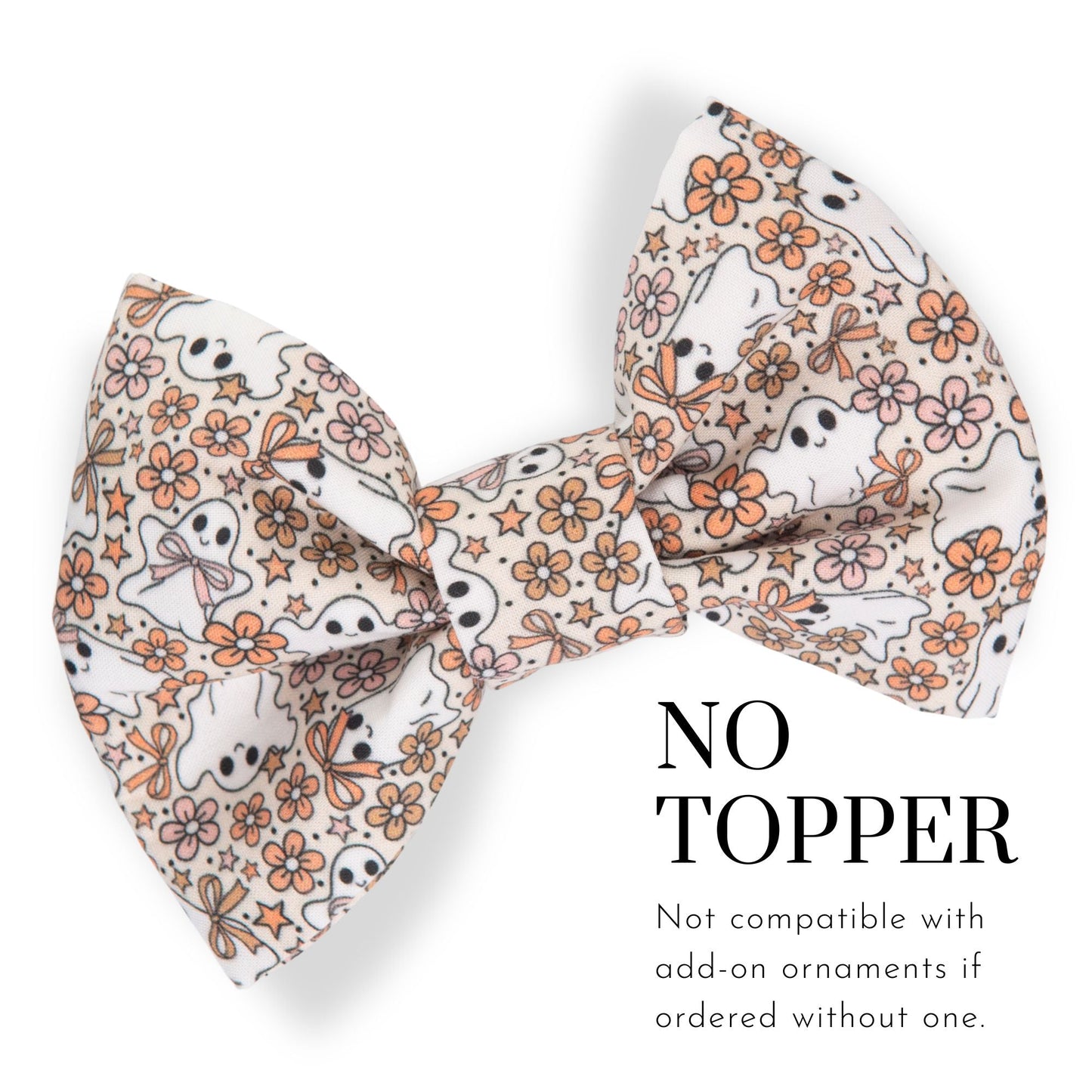 Bowtie Floral Ghost Fall Bowtie by Life for Pawz – Handmade for pets
