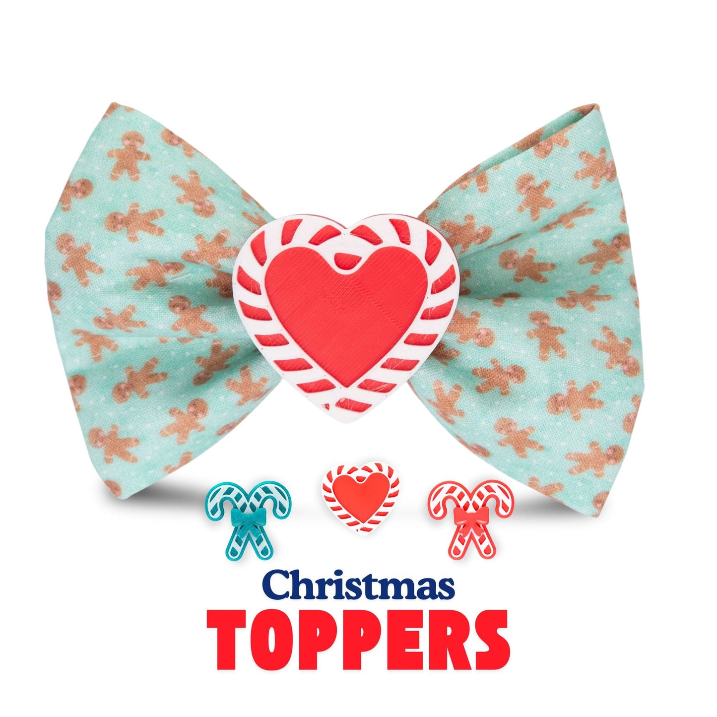 Bowtie Gingerbread Holiday Bowtie by Life for Pawz – Handmade for pets