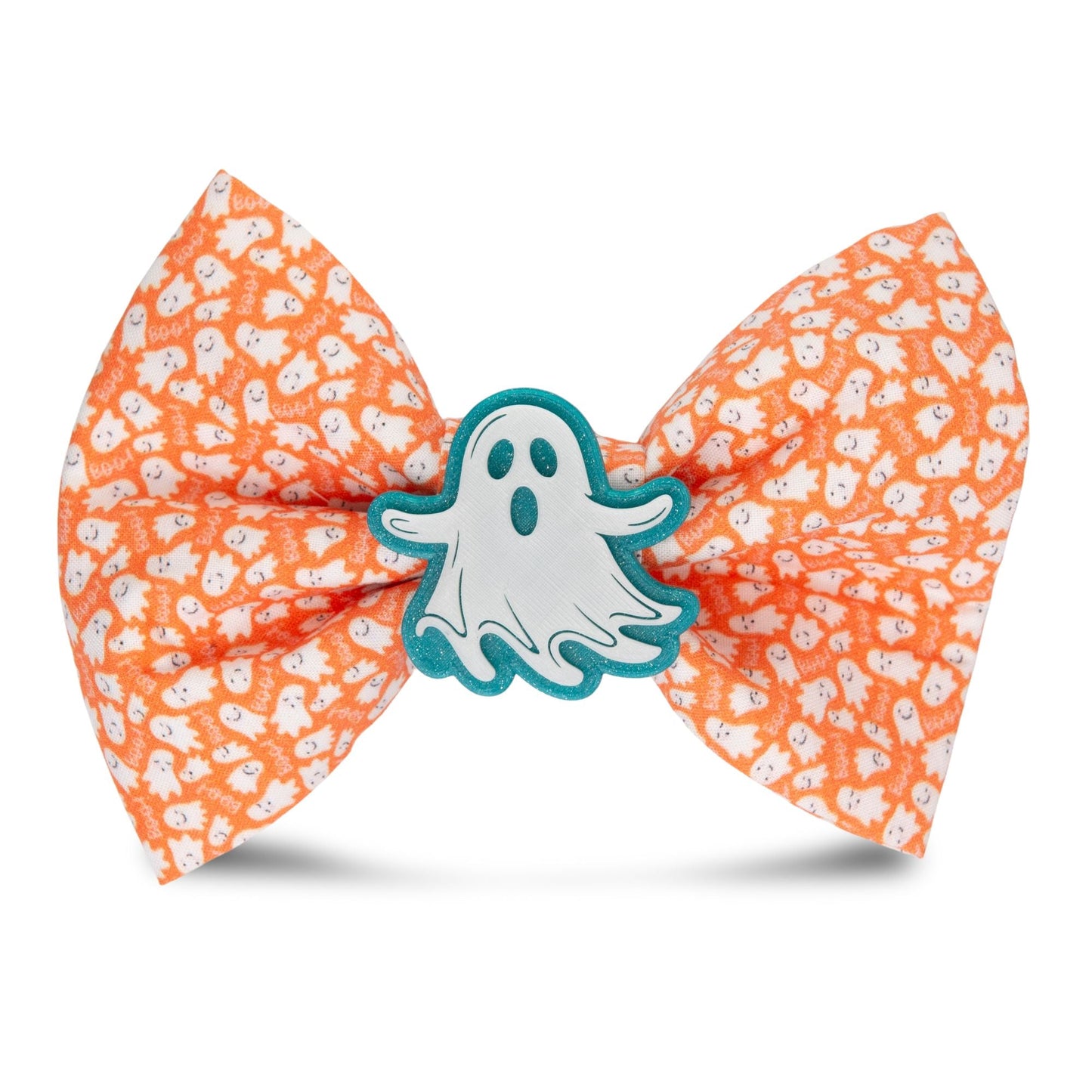 Bowtie Mini Ghost Orange Bowtie by Life for Pawz – Handmade for pets