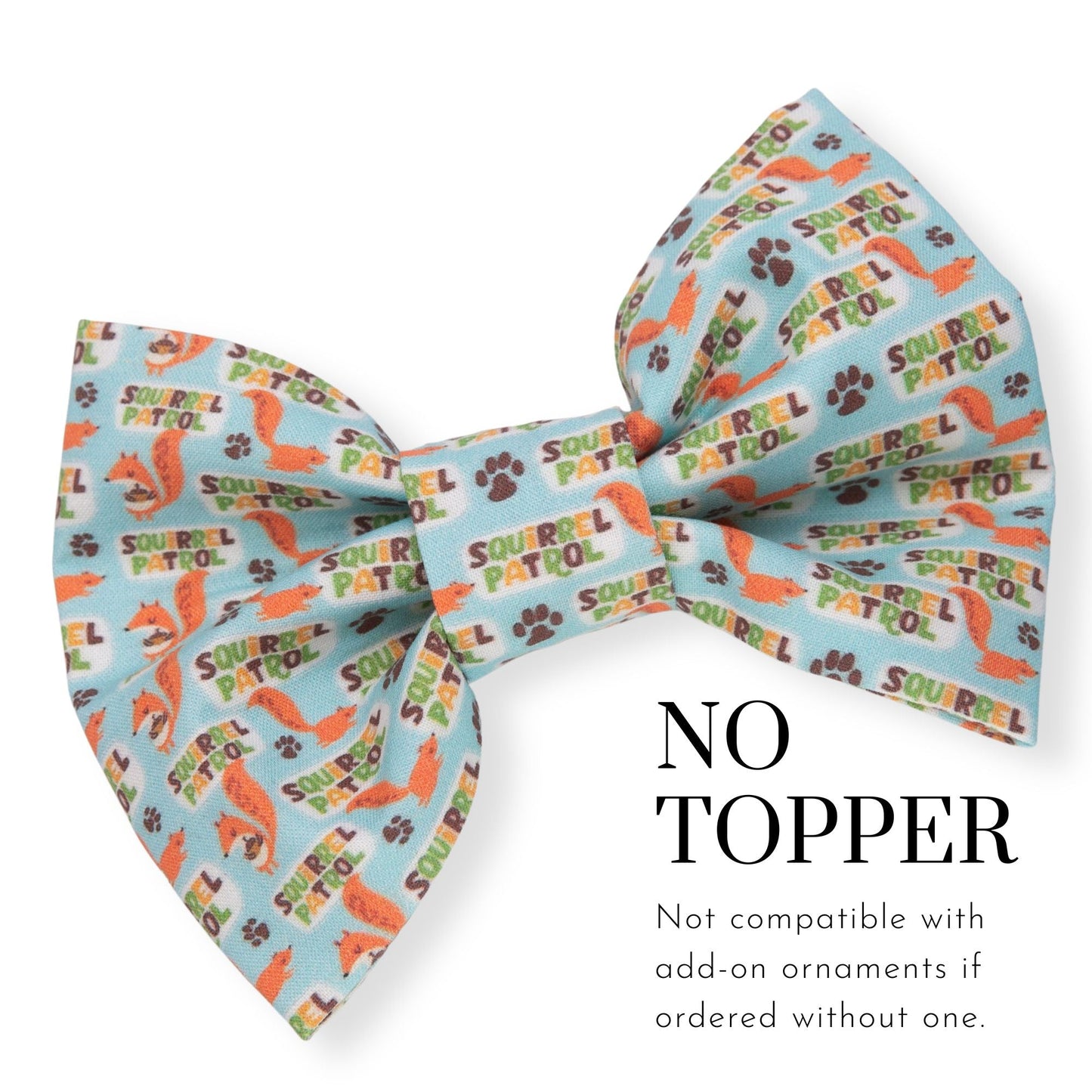 Bowtie Squirrel Patrol Bowtie by Life for Pawz – Handmade for pets