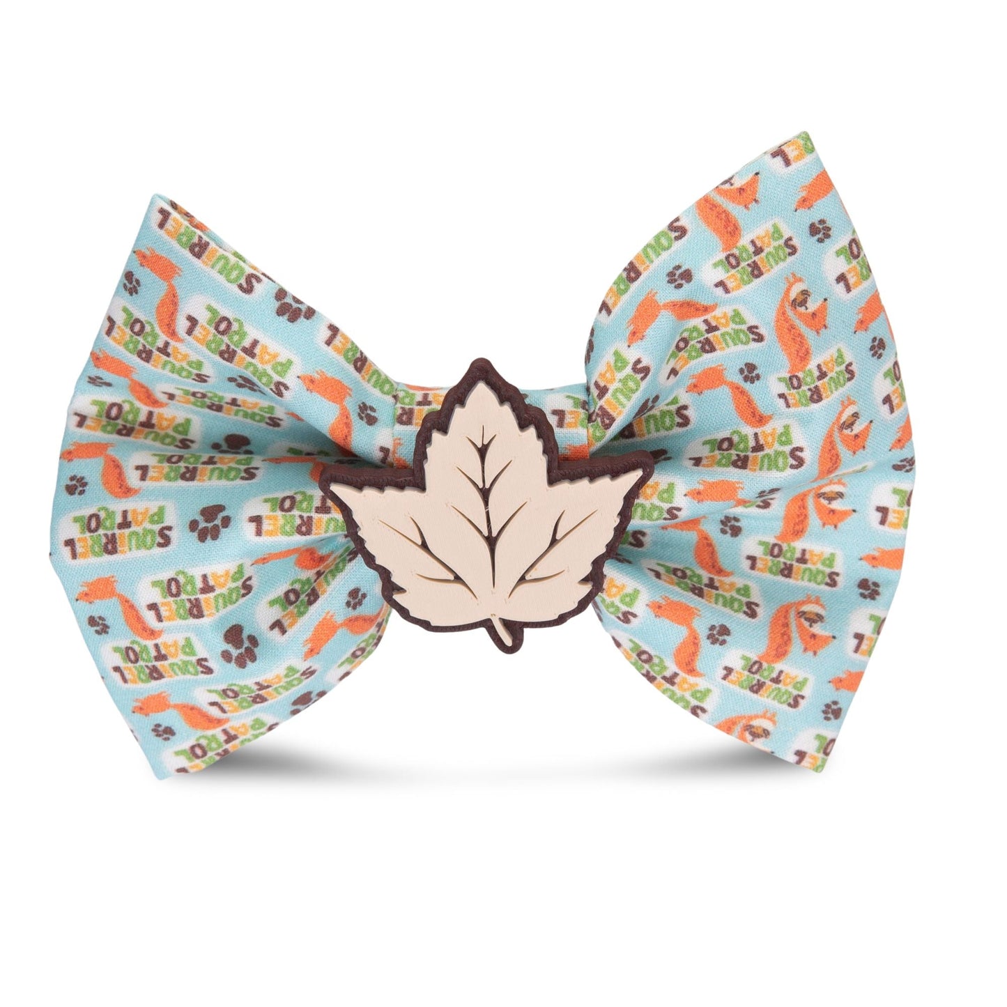 Bowtie Squirrel Patrol Bowtie by Life for Pawz – Handmade for pets