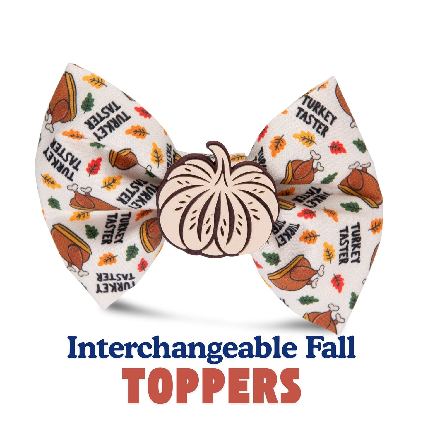 Bowtie Turkey Taster Bowtie by Life for Pawz – Handmade for pets