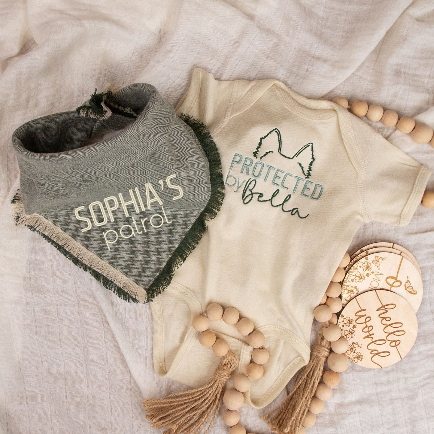 Dog & Baby Sets Protected by My Pup Set by Life for Pawz – Handmade for pets