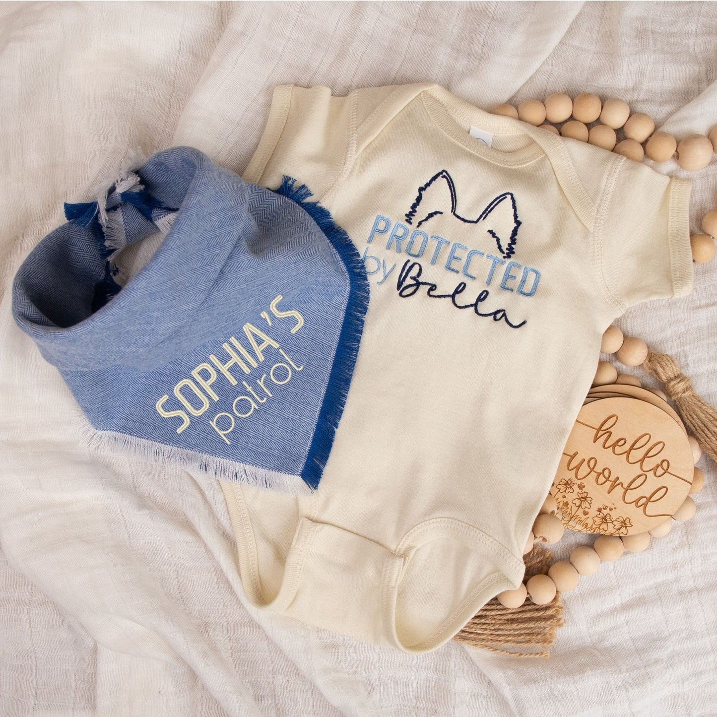 Dog & Baby Sets Protected by My Pup Set by Life for Pawz – Handmade for pets