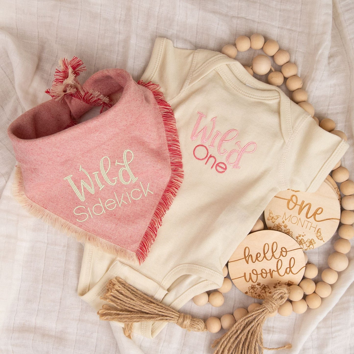 Dog & Baby Sets Wild One Set by Life for Pawz – Handmade for pets