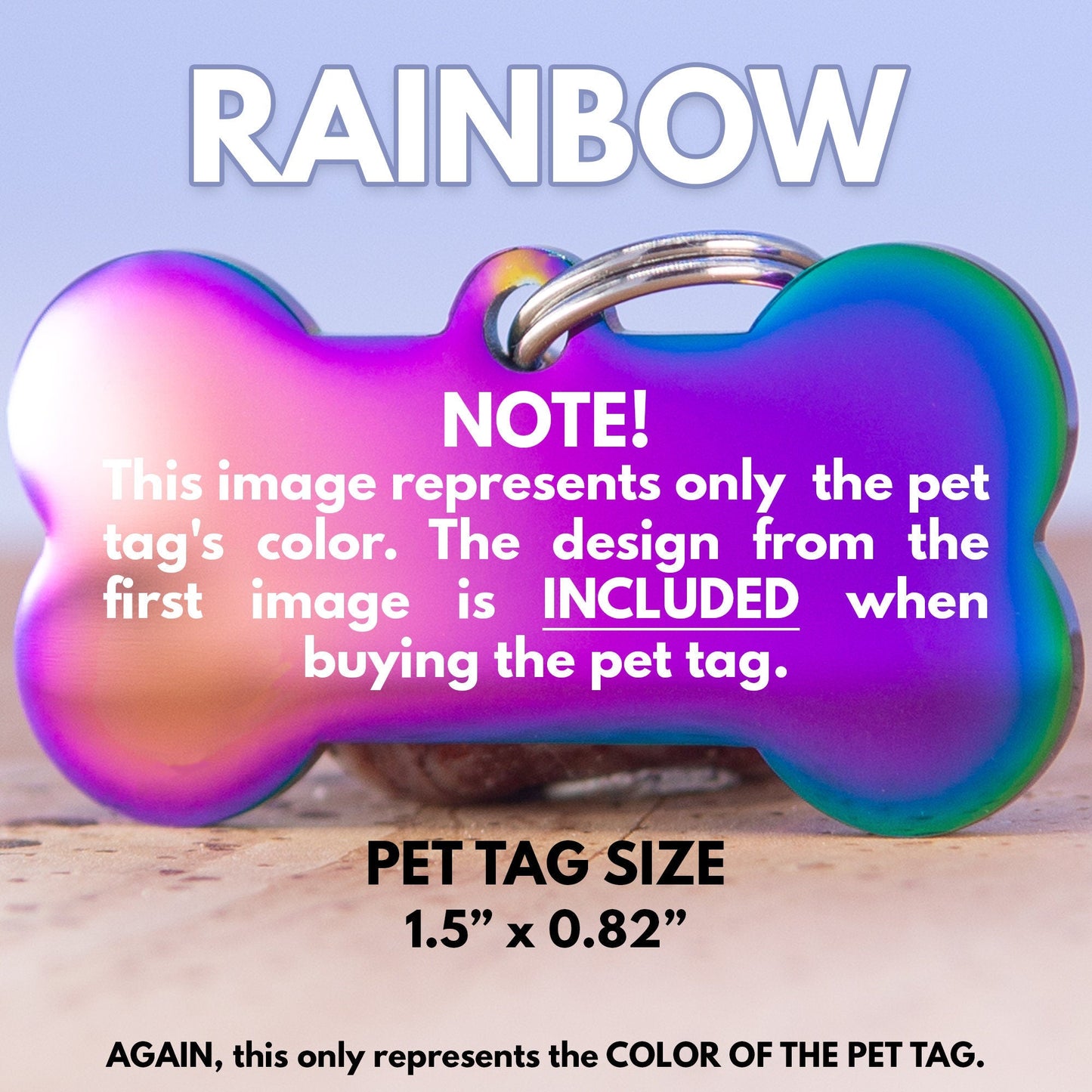 Dog Tag Engraved Moon & Butterfly Pet ID Tag - Charming Gift for Dog Lovers, Custom Stainless Steel, Durable, Waterproof, with Fast Shipping by Life for Pawz – Handmade for pets