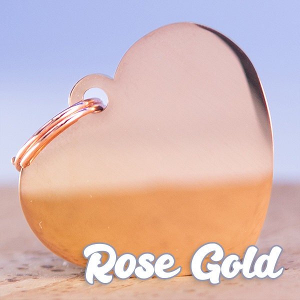 Dog Tag Heart - Shaped Custom Engraved Dog Tag with Daisy Design, Personalized Pet ID, Romantic Floral Dog Name Tag by Life for Pawz – Handmade for pets