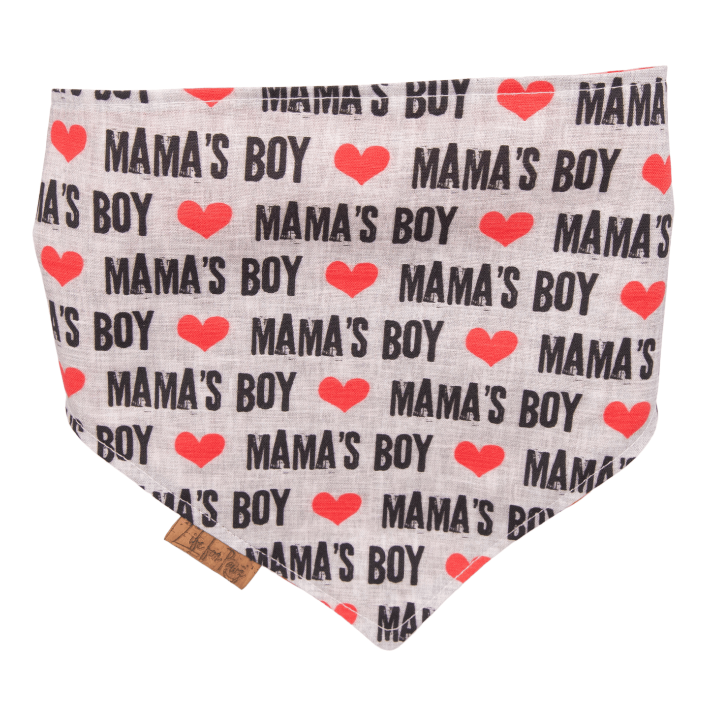 Dog bandana Mama’s Boy style - Life for Pawz - Bone Clasp