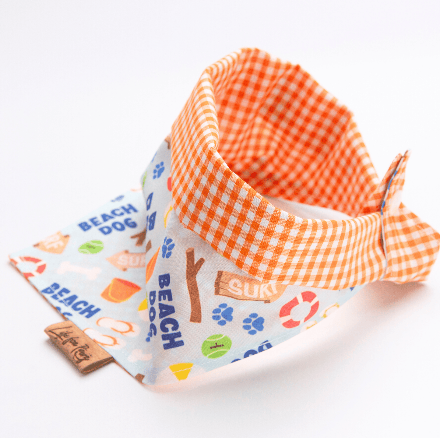 Dog bandana Reversible Beach Dog Bandana - Life for Pawz - Reversible Dog Bandana
