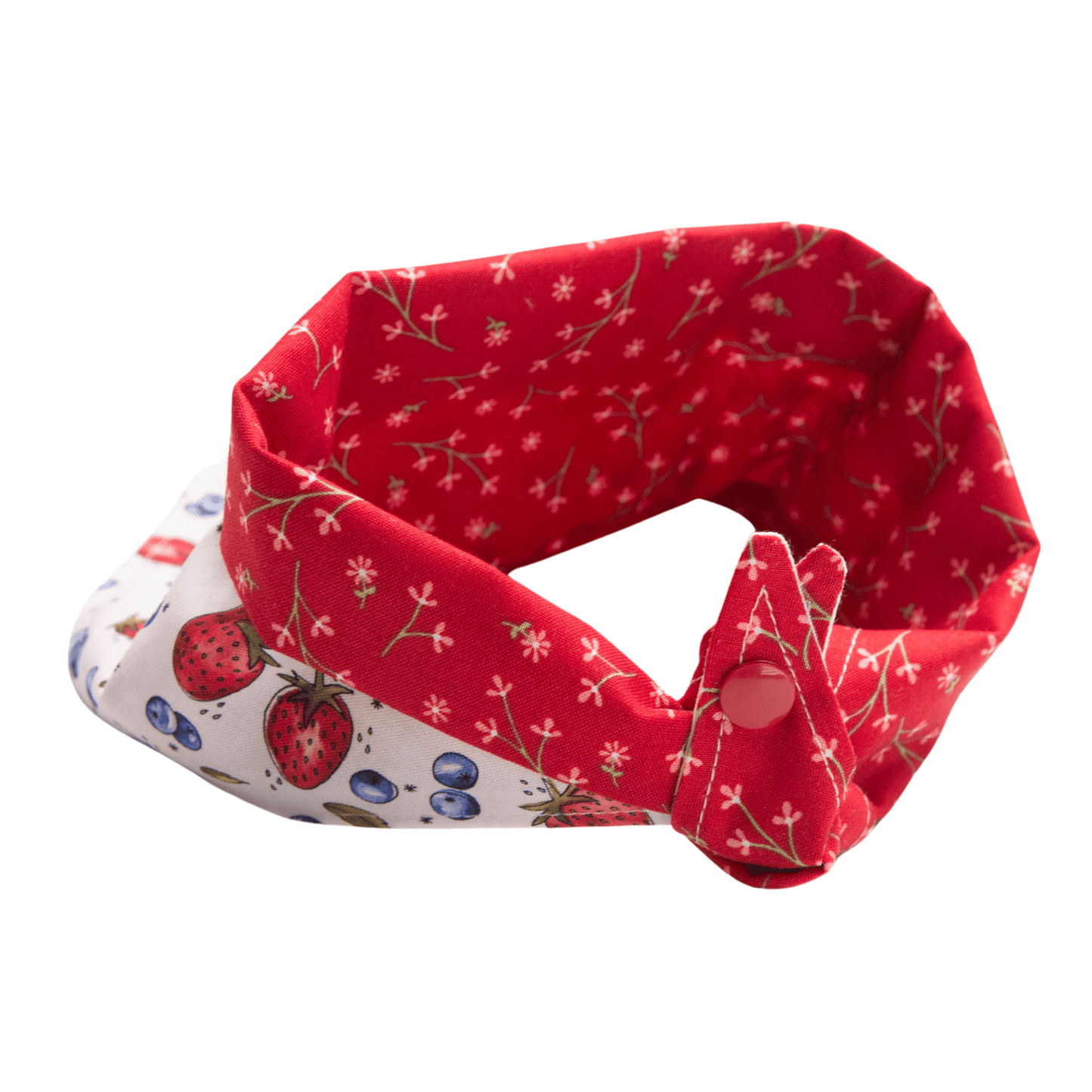 Dog bandana Reversible Berry Bloom Dog Bandana - Life for Pawz - Reversible Dog Bandana