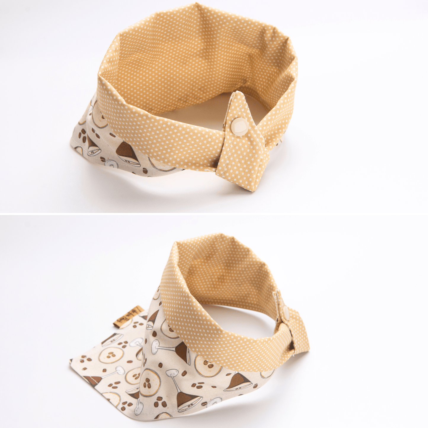Dog bandana Reversible Espresso Martini Dog Bandana - Life for Pawz - Reversible Dog Bandana