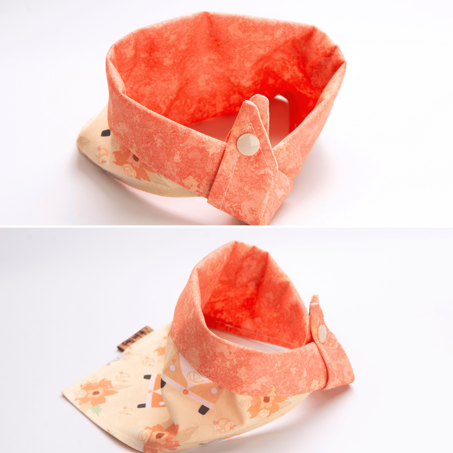 Dog bandana Reversible Flower Camper Dog Bandana - Life for Pawz - Reversible Dog Bandana