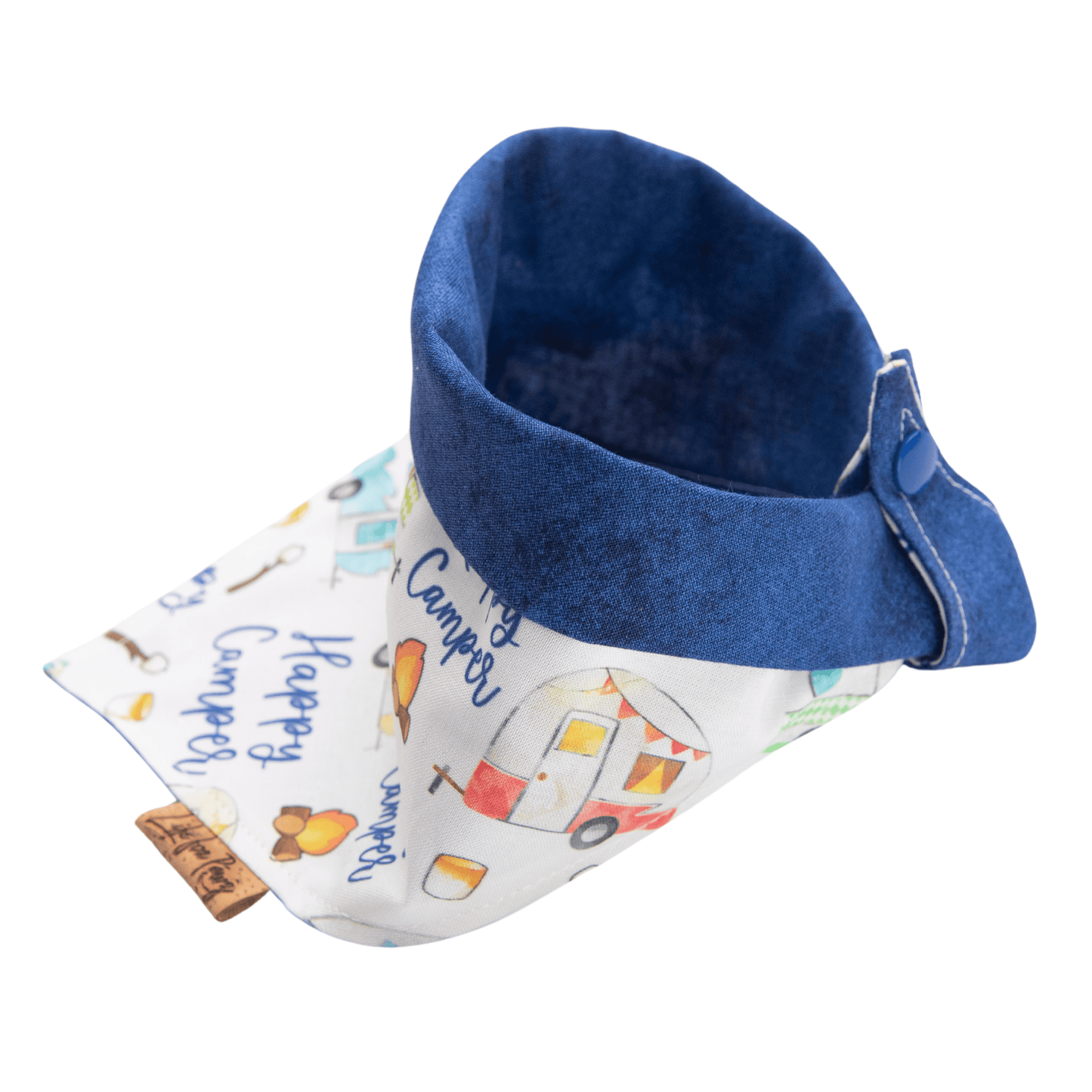 Dog bandana Reversible Happy Camper Dog Bandana - Life for Pawz - Reversible Dog Bandana
