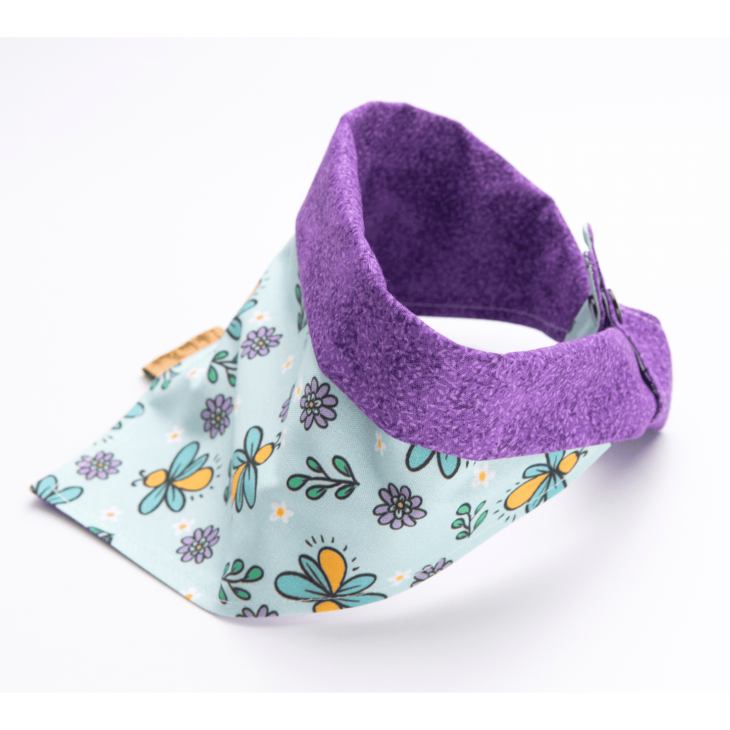 Dog bandana Reversible Honeybee Floral Dog Bandana - Life for Pawz - Reversible Dog Bandana