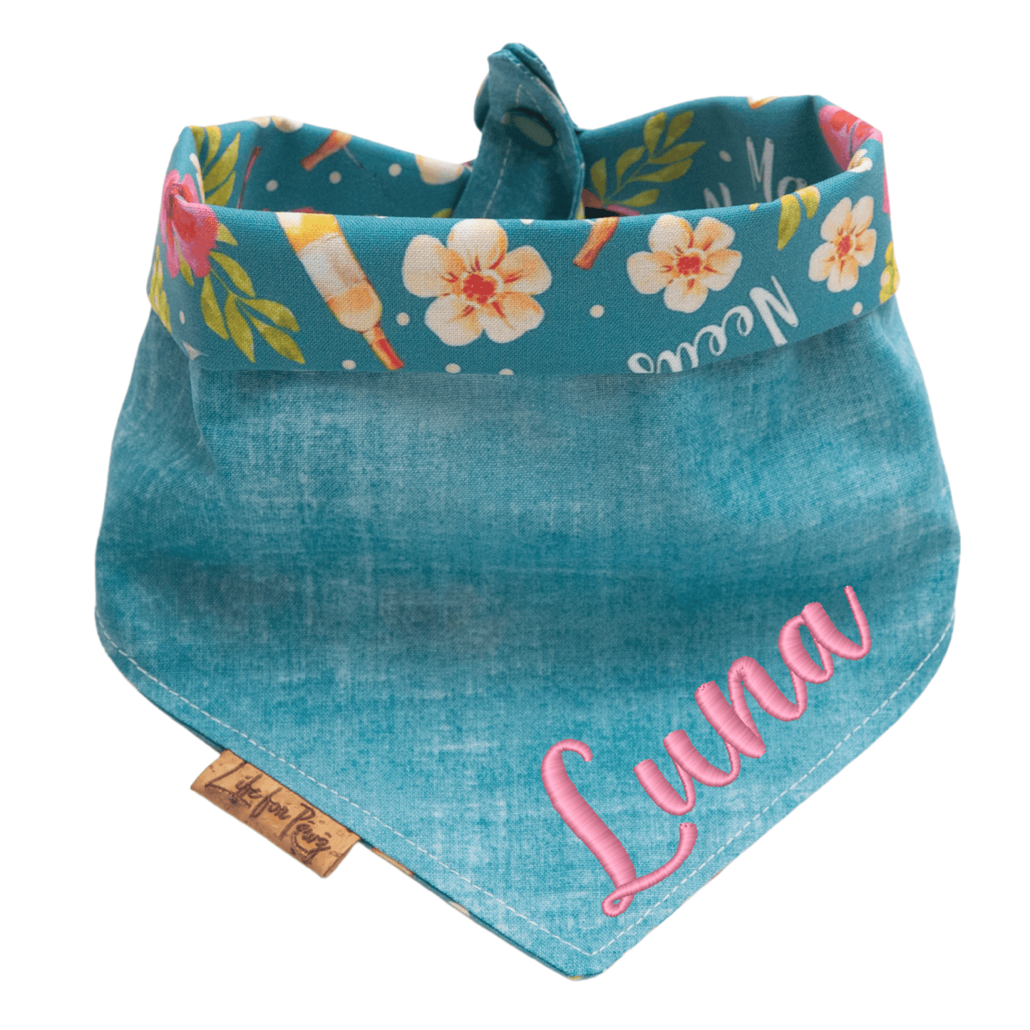 Dog bandana Reversible Mama Needs Wine Dog Bandana - Life for Pawz - Reversible Dog Bandana