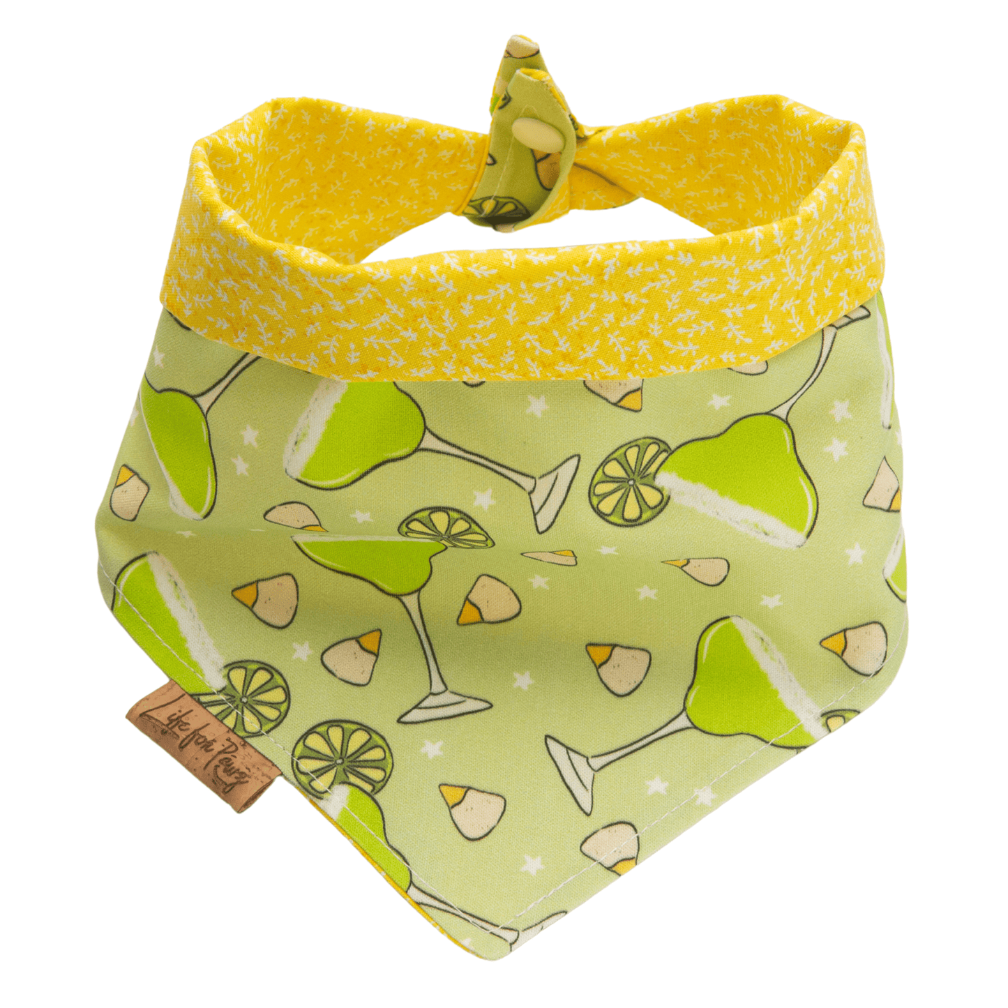 Dog bandana Reversible Margarita Dog Bandana - Life for Pawz - Reversible Dog Bandana