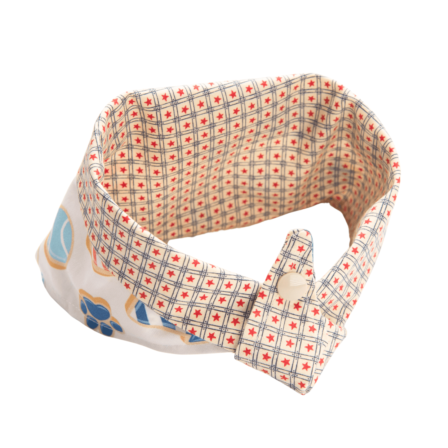 Dog bandana Reversible Patriotic Cookies Dog Bandana - Life for Pawz - Reversible Dog Bandana
