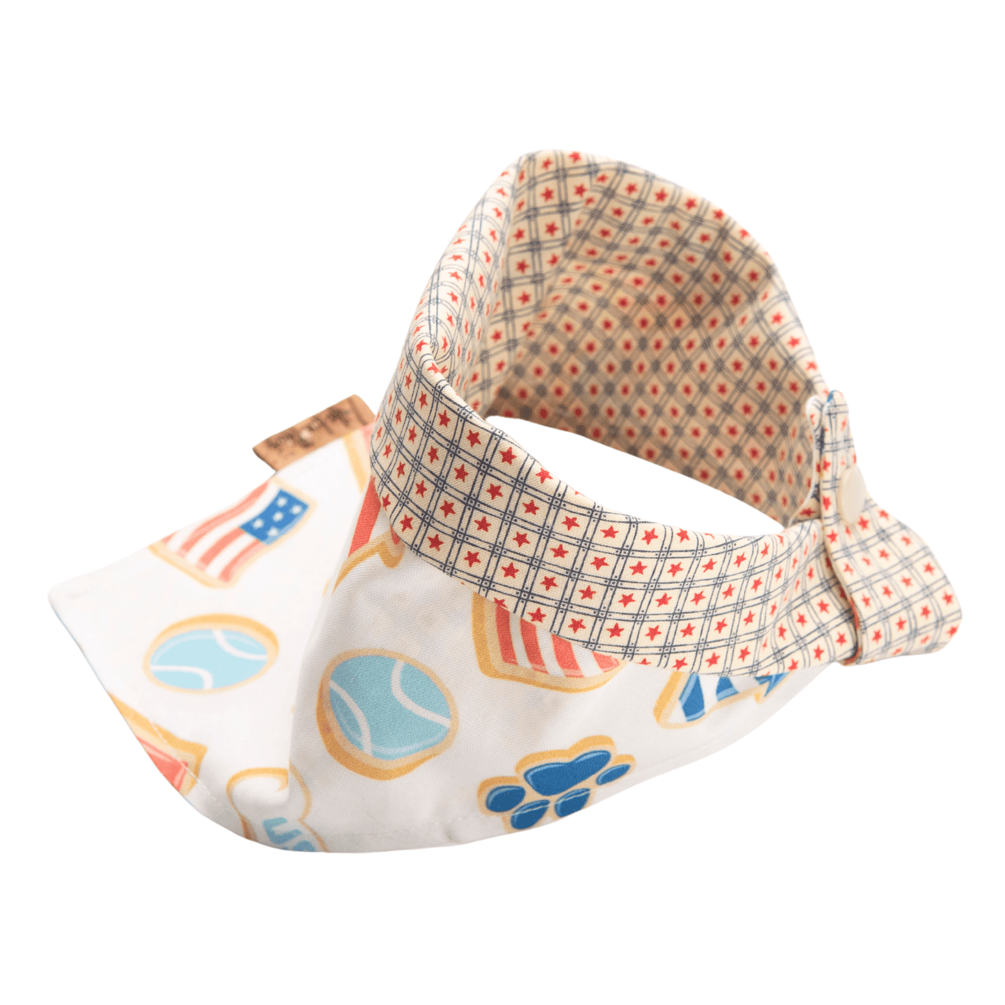Dog bandana Reversible Patriotic Cookies Dog Bandana - Life for Pawz - Reversible Dog Bandana