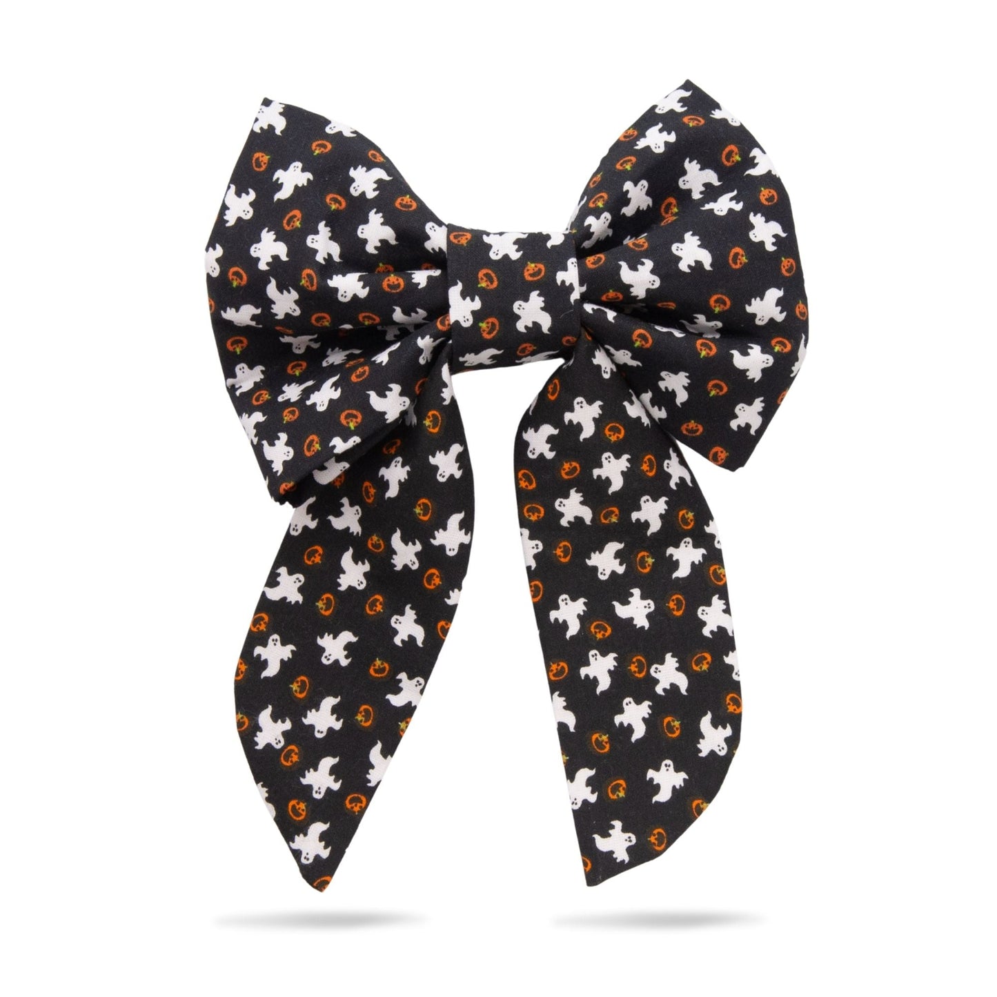 Sailor Bow Black Ghost Boo Bow by Life for Pawz – Handmade for pets