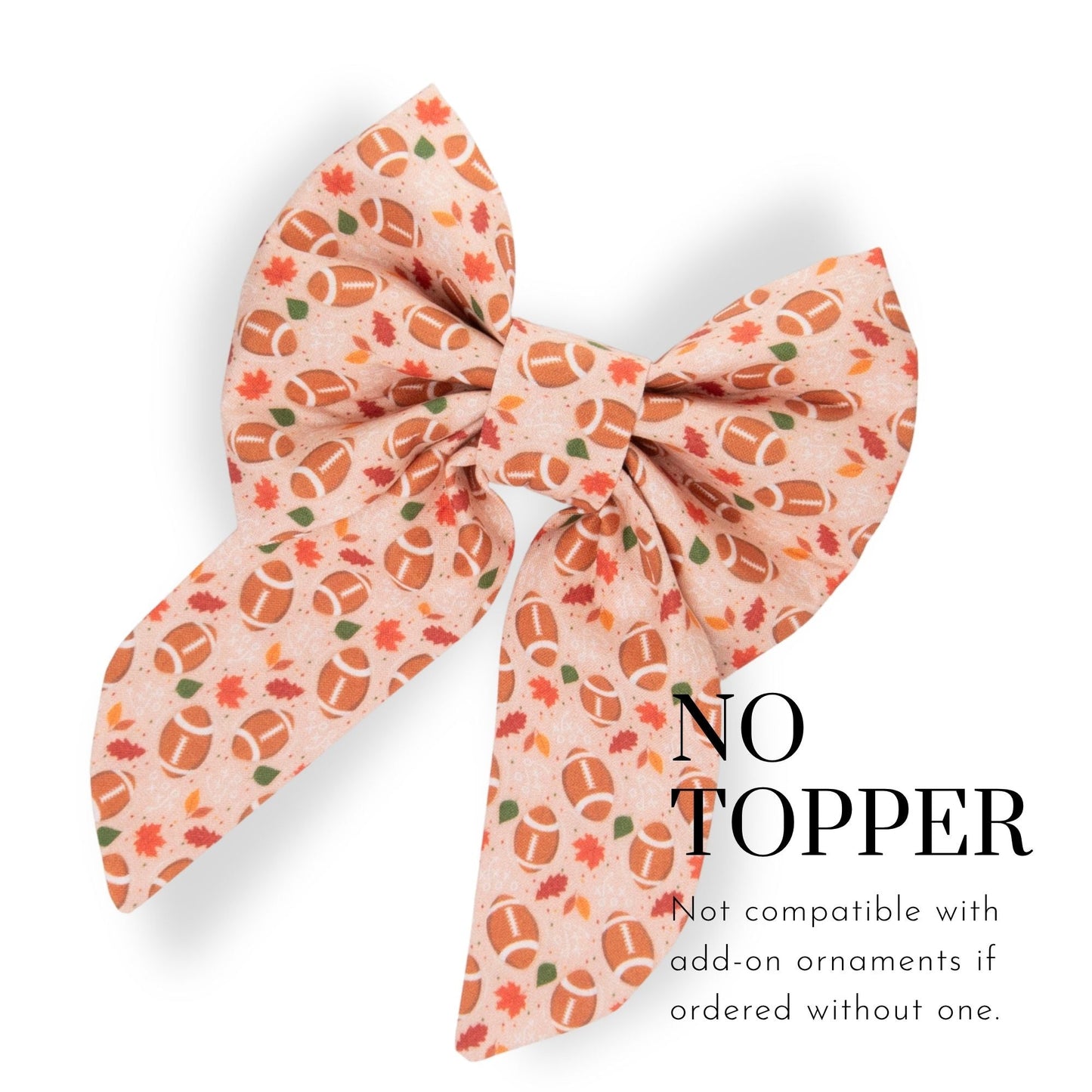 Sailor Bow Fall Football Sailor Bow by Life for Pawz – Handmade for pets