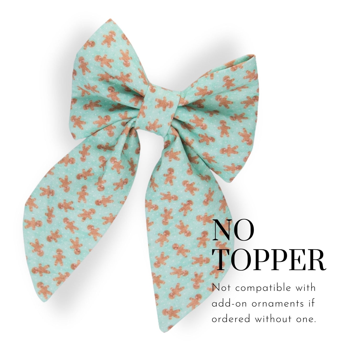 Sailor Bow Gingerbread Holiday Sailor Bow by Life for Pawz – Handmade for pets