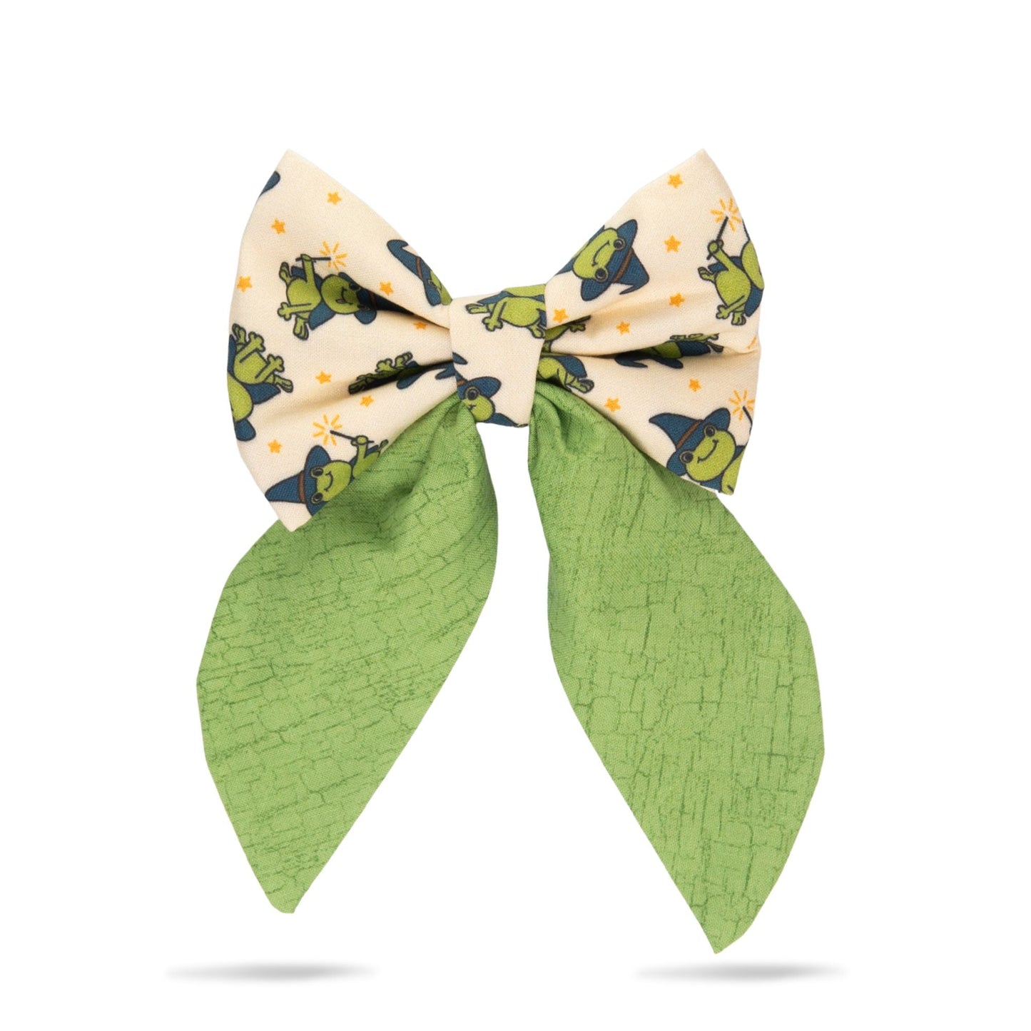 Sailor Bow Halloween Frog Sailor Bow with Initial by Life for Pawz – Handmade for pets