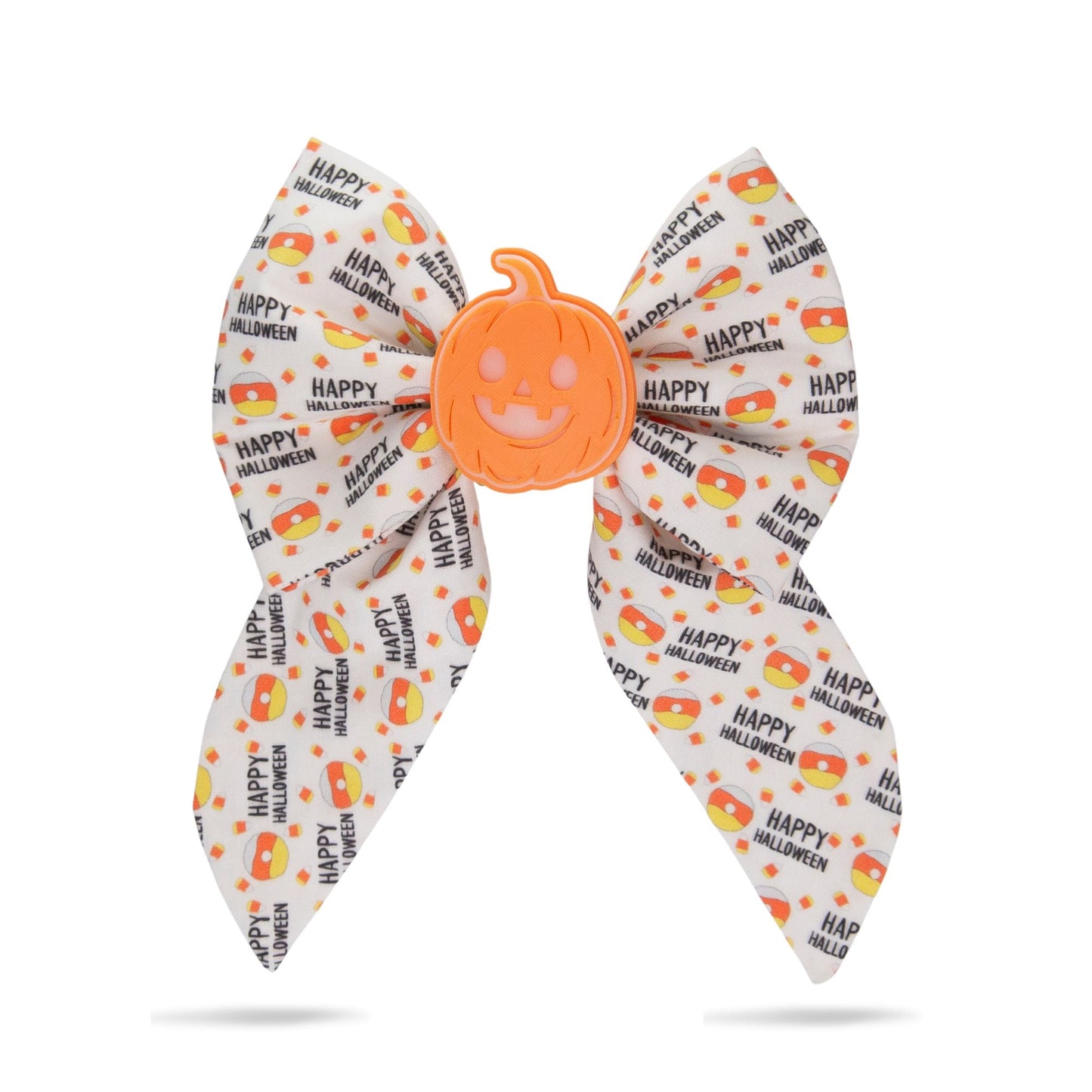 Sailor Bow Happy Halloween Candy Corn Sailor Bow by Life for Pawz – Handmade for pets