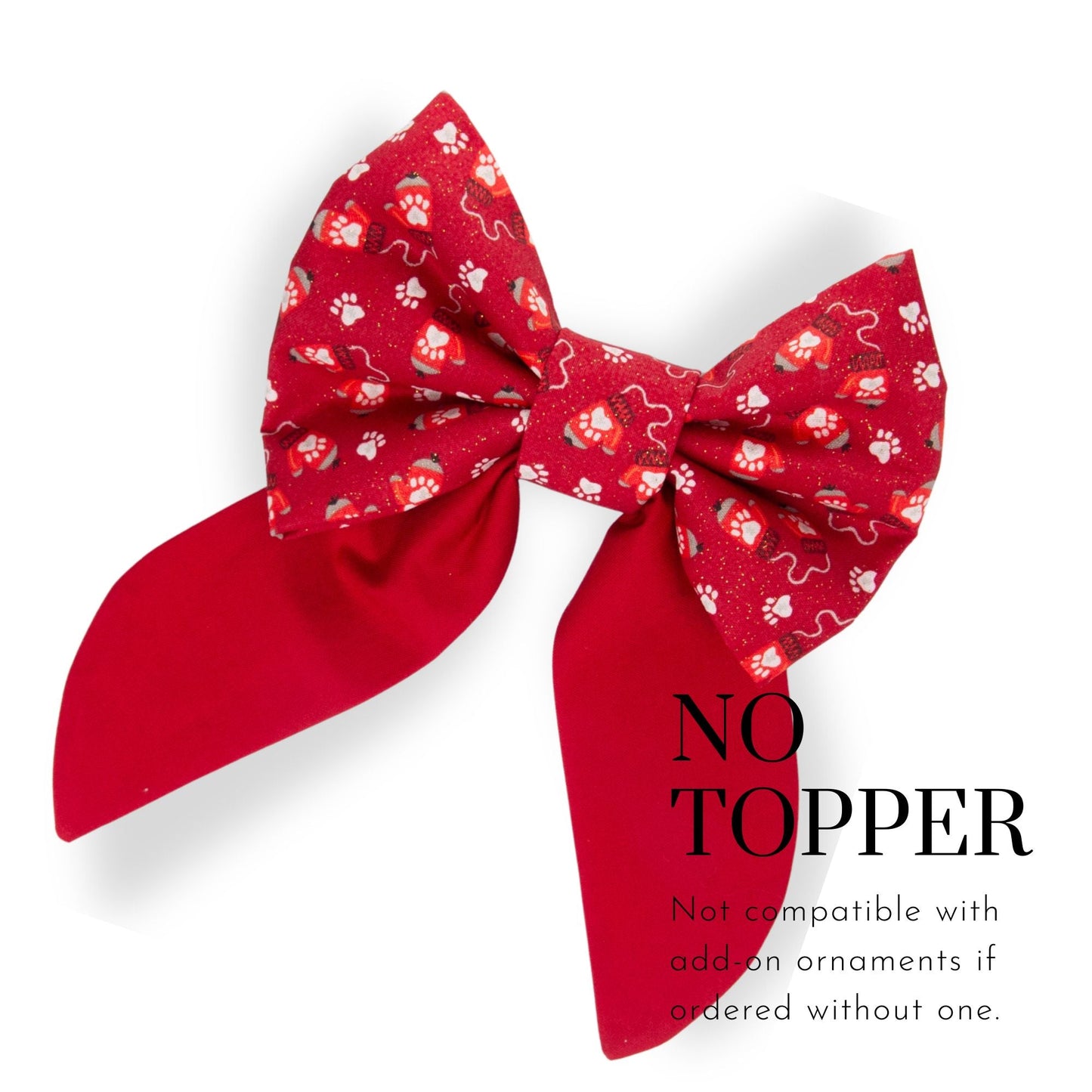 Sailor Bow Red Christmas Sailor Bow by Life for Pawz – Handmade for pets