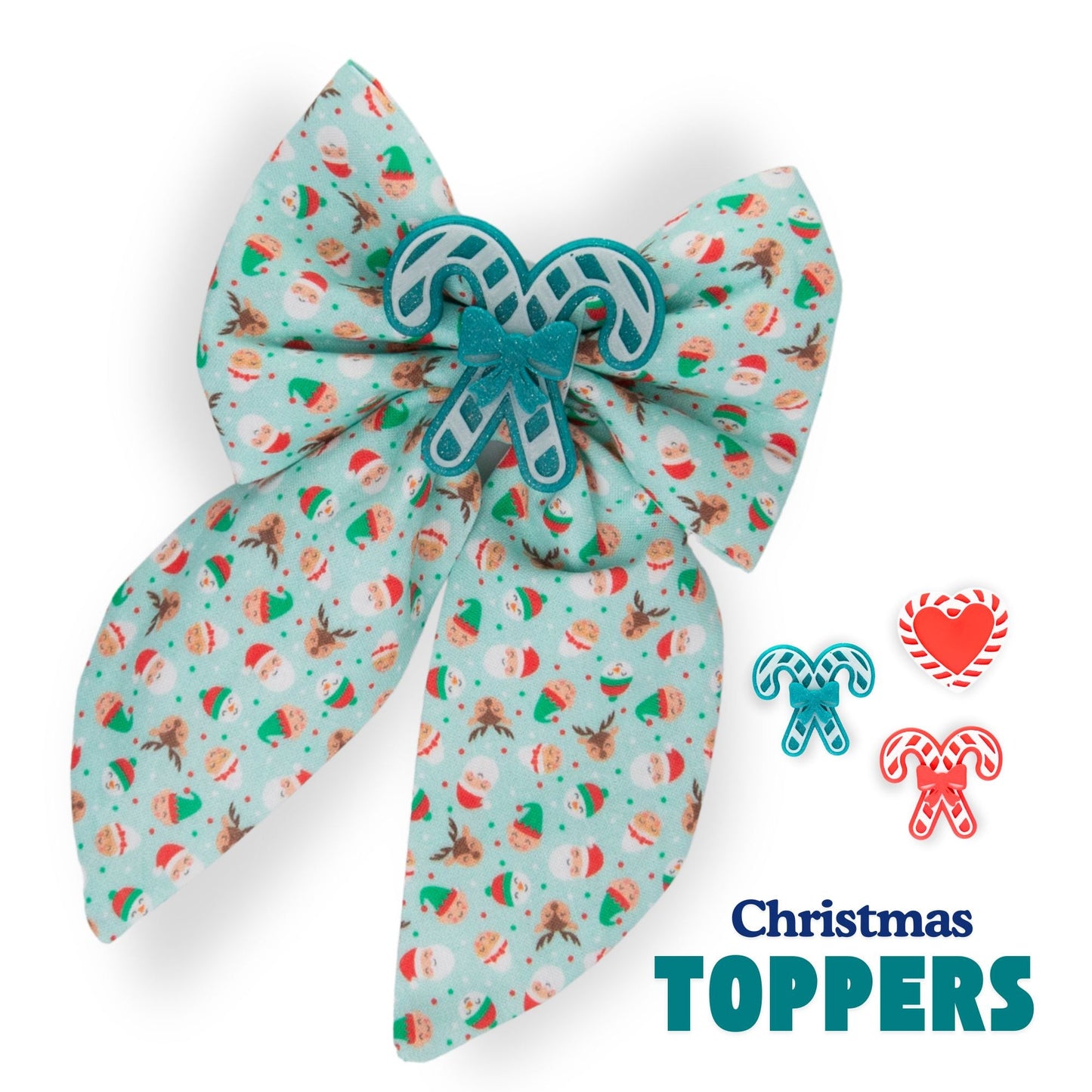 Sailor Bow Santa & Reindeer Sailor Bow by Life for Pawz – Handmade for pets