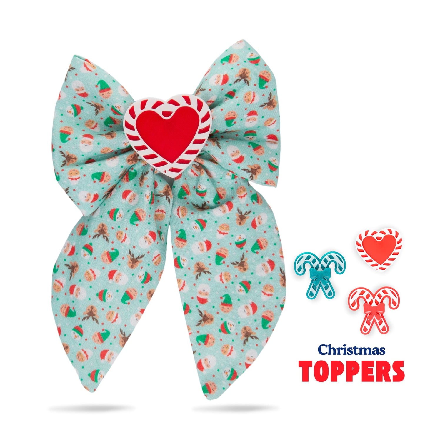 Sailor Bow Santa & Reindeer Sailor Bow by Life for Pawz – Handmade for pets