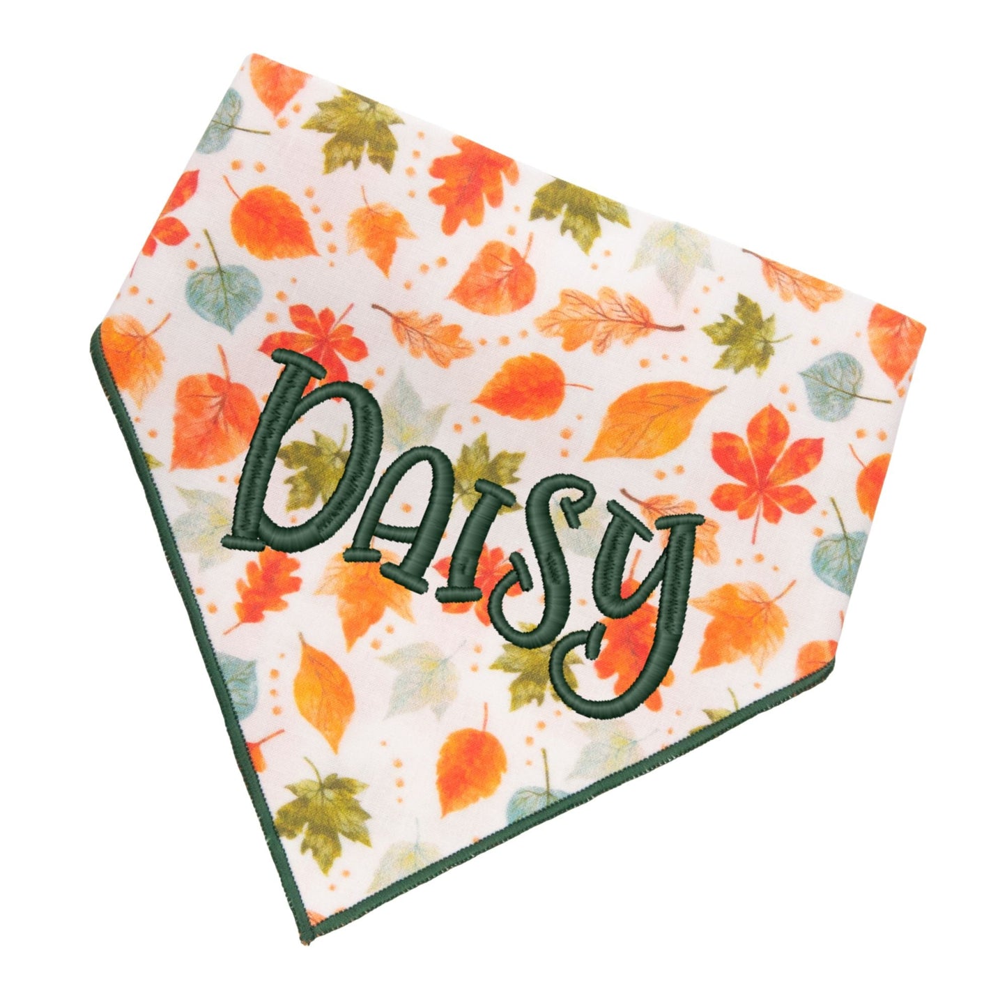 Scrunchie Bandanas Autumn Leaves by Life for Pawz – Handmade for pets
