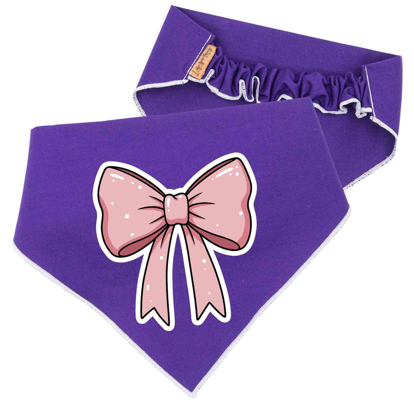Scrunchie Bandanas Bow Scrunchie Bandana by Life for Pawz – Handmade for pets