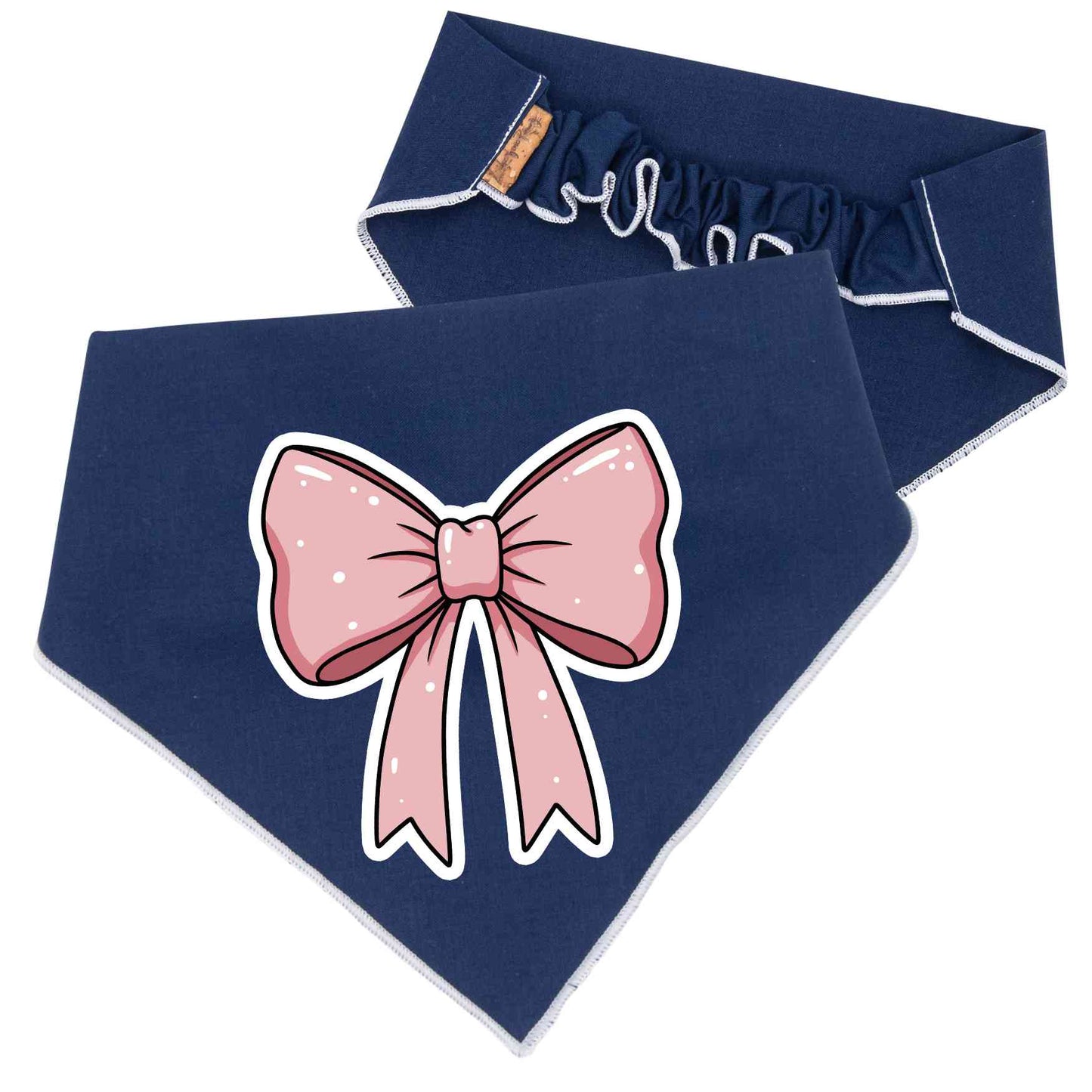 Scrunchie Bandanas Bow Scrunchie Bandana by Life for Pawz – Handmade for pets