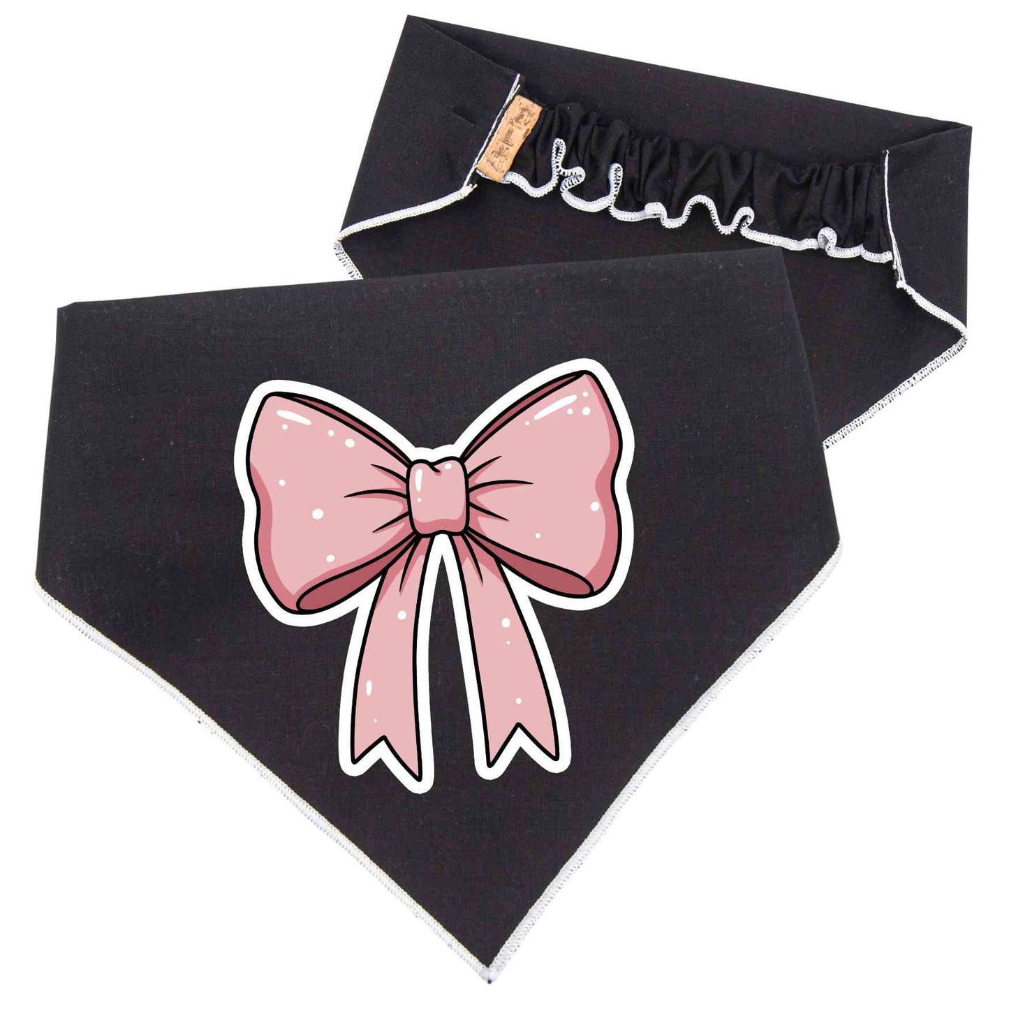 Scrunchie Bandanas Bow Scrunchie Bandana by Life for Pawz – Handmade for pets