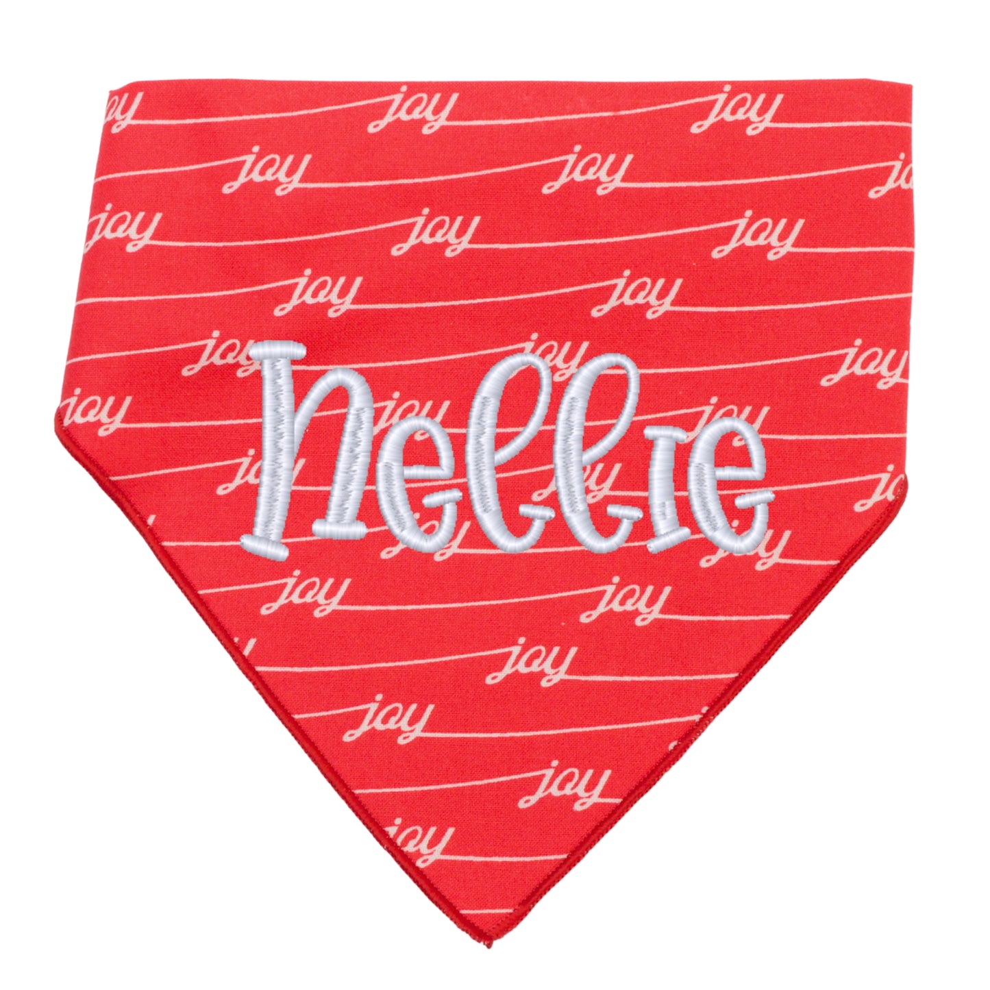 Scrunchie Bandanas Christmas Joy Scrunchie Bandana by Life for Pawz – Handmade for pets