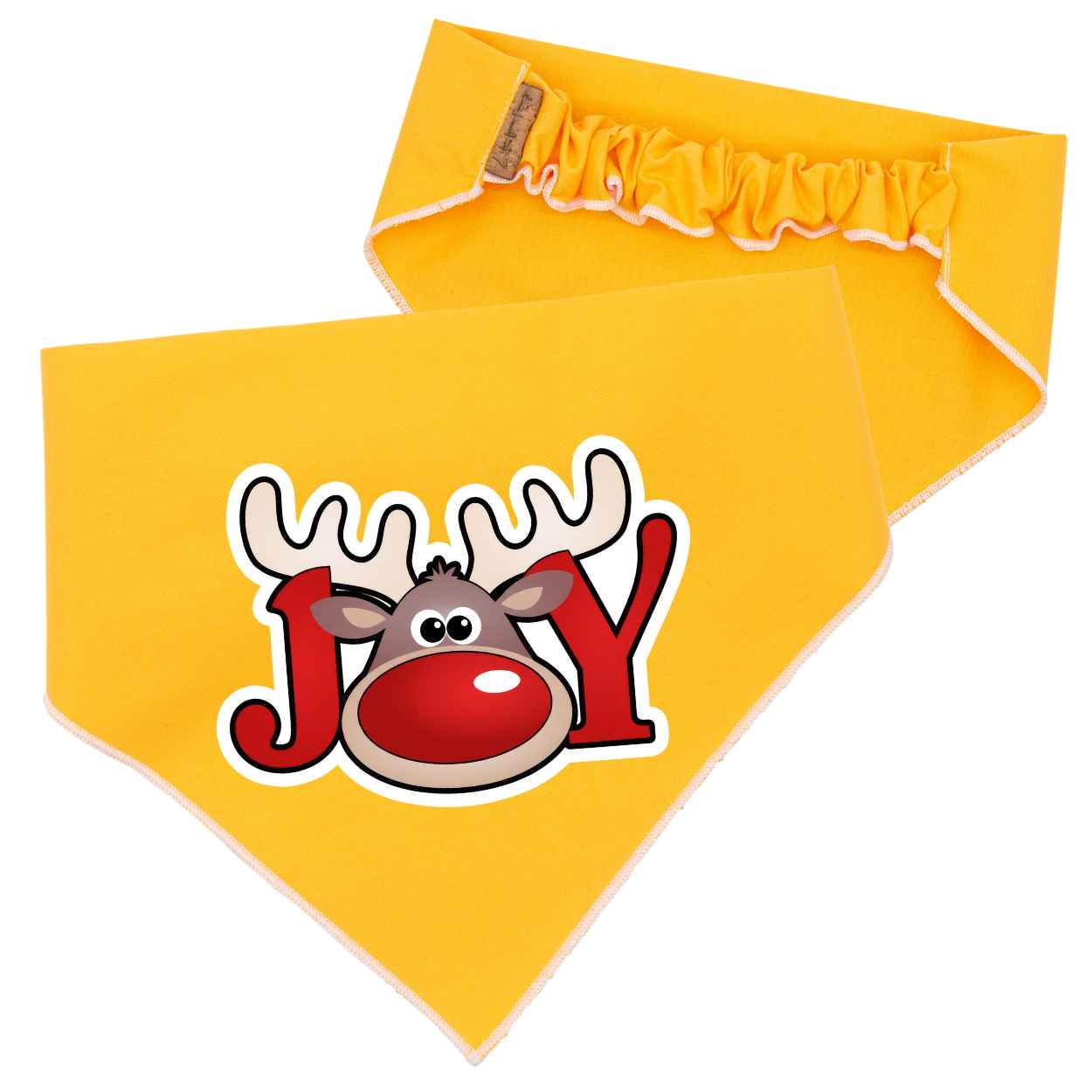 Scrunchie Bandanas Reindeer Joy Scrunchie Dog Bandana by Life for Pawz – Handmade for pets