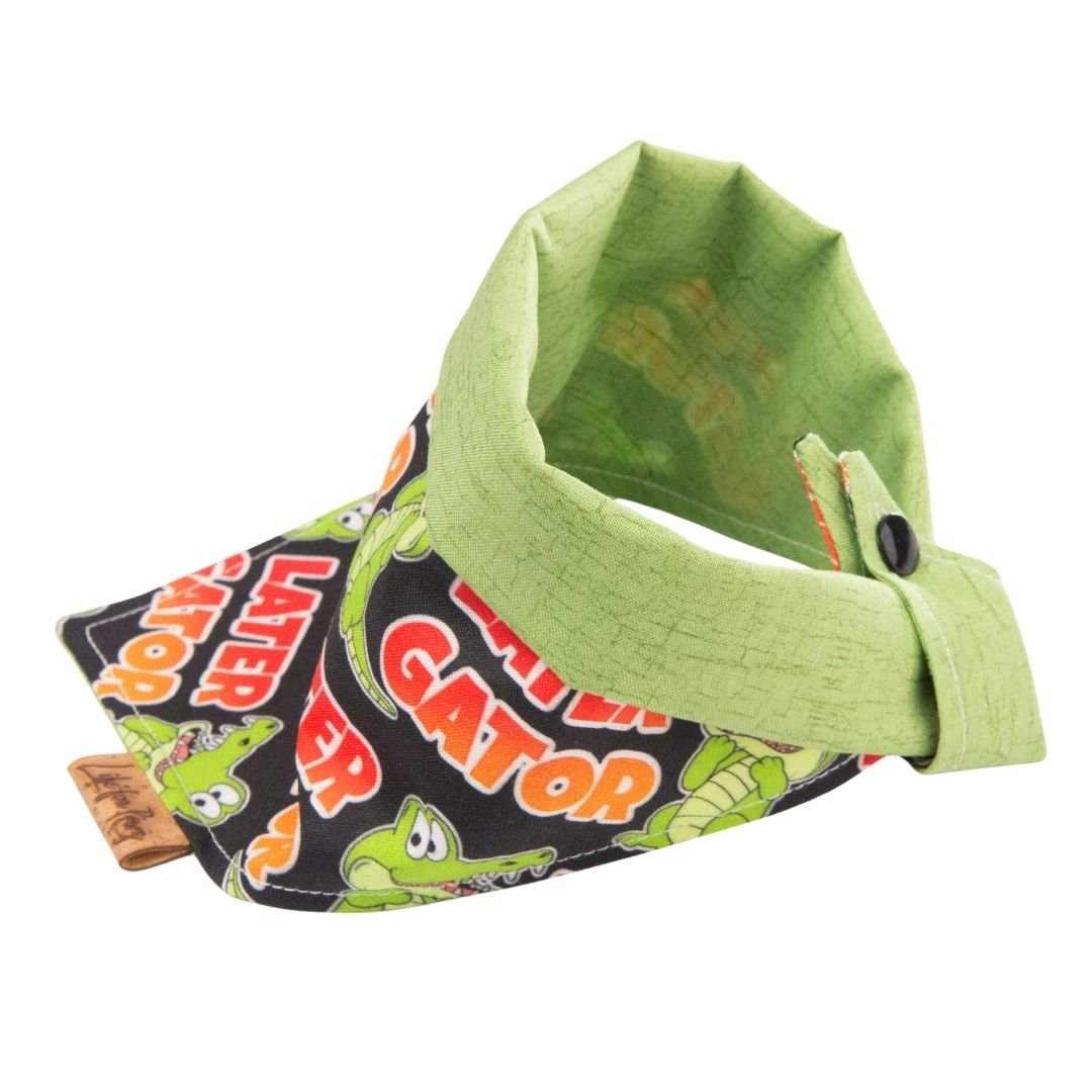 Tie and Snap Later Gator by Life for Pawz – Handmade for pets