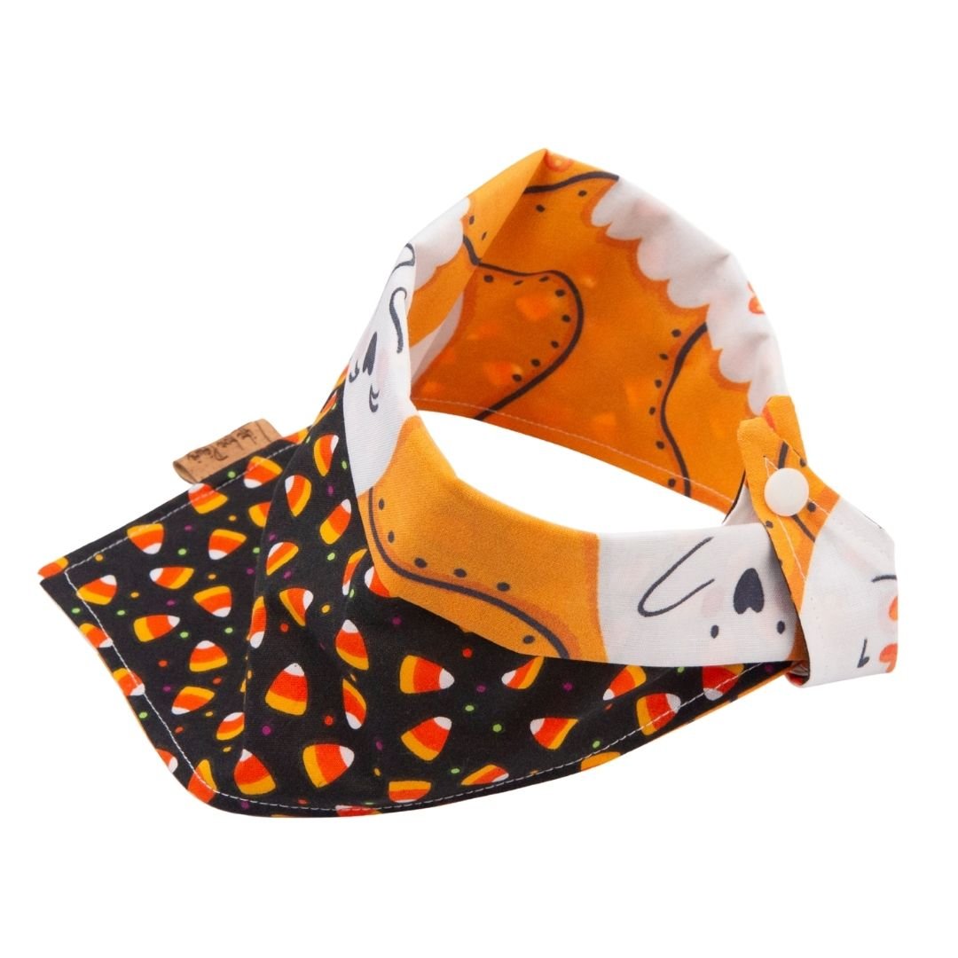 Tie and Snap Pumpkin Pals by Life for Pawz – Handmade for pets